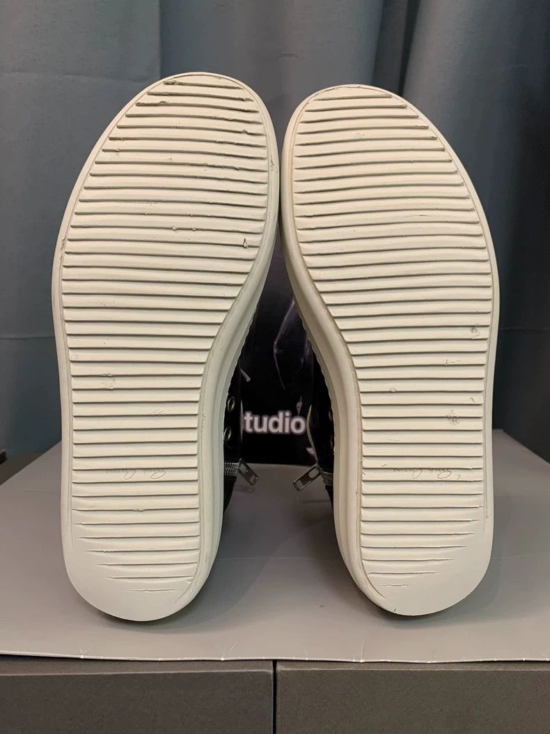 Rick Owens Rick Owens Black and white high-top sneakers Size US 8.5 / EU 41-42 - 8 Thumbnail