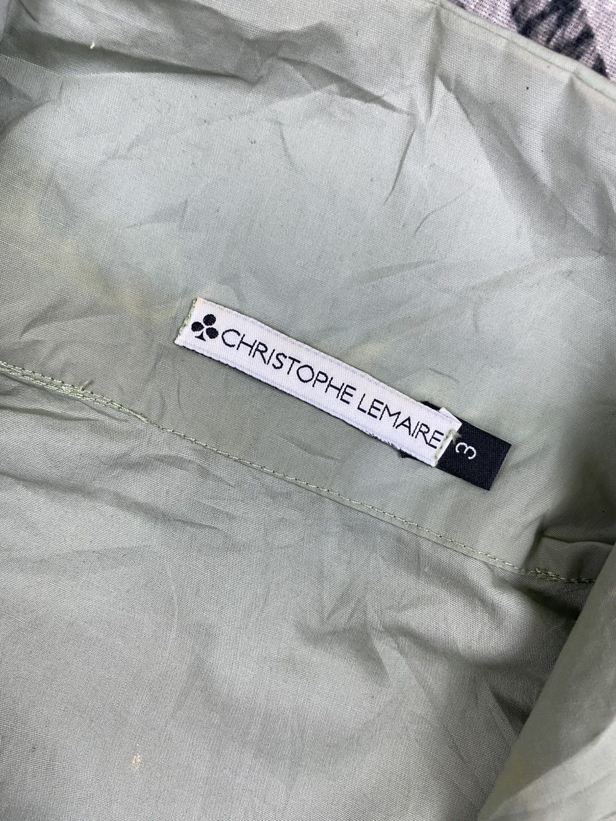 Christophe Lemaire 🔥RARE Vintage Christophe Lemaire Halfzip Mock Neck Shirt Size US M / EU 48-50 / 2 - 8 Thumbnail