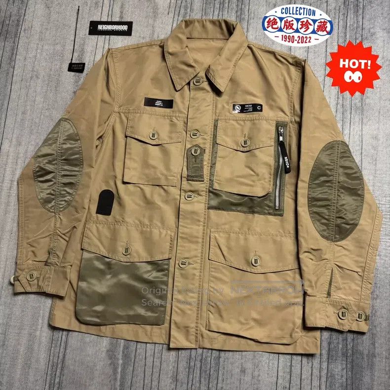 Neighborhood Neighborhood SMOCK 19AW Tech Fabric Nylon Four-Pocket Jack Size US M / EU 48-50 / 2 - 1 Thumbnail