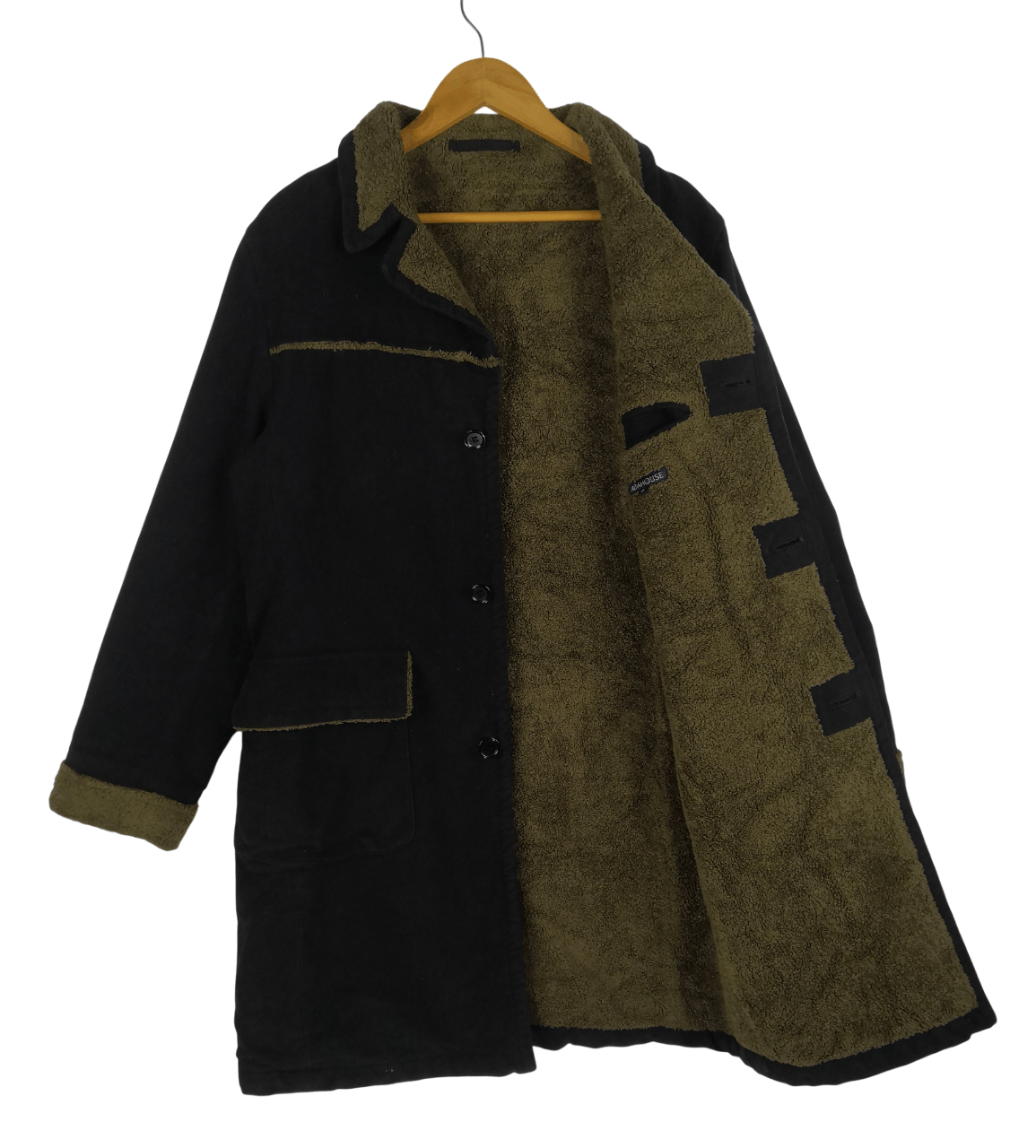 ABAHOUSE Vintage Abahouse Coat Fleece Jacket Size US M / EU 48-50 / 2 - 2 Thumbnail