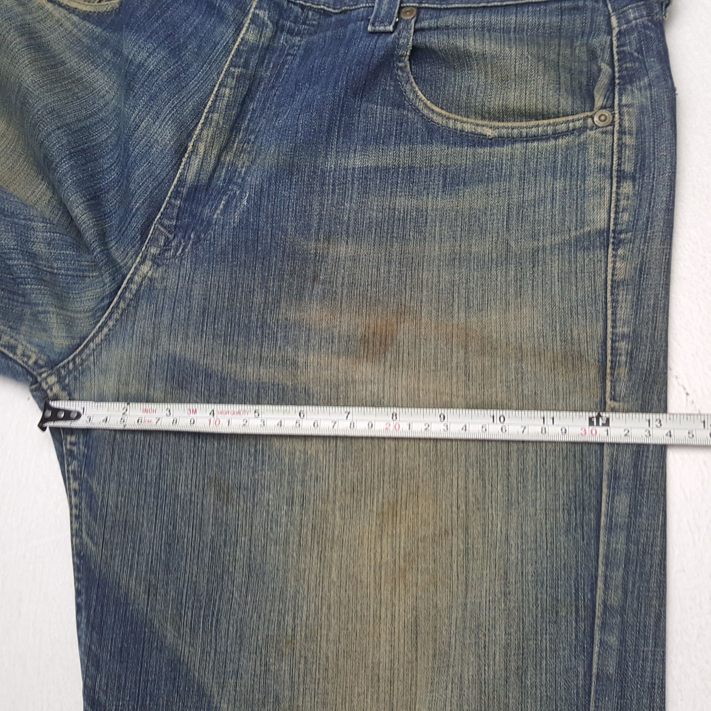 Stussy × Vintage STUSSY Streetwear Skateboard Style Custom Art Jeans Size US 33 - 9 Thumbnail