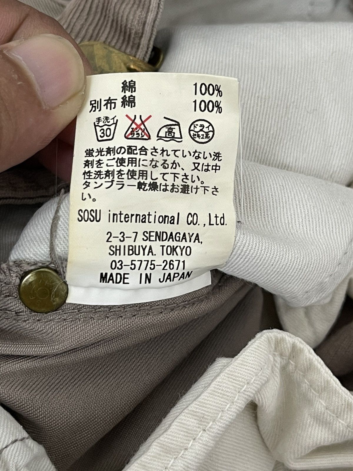 Japanese Brand Hybrid Cargo Corduroy Miharayasuhiro Pant 6🟦6 Size US 32 / EU 48 - 17 Thumbnail