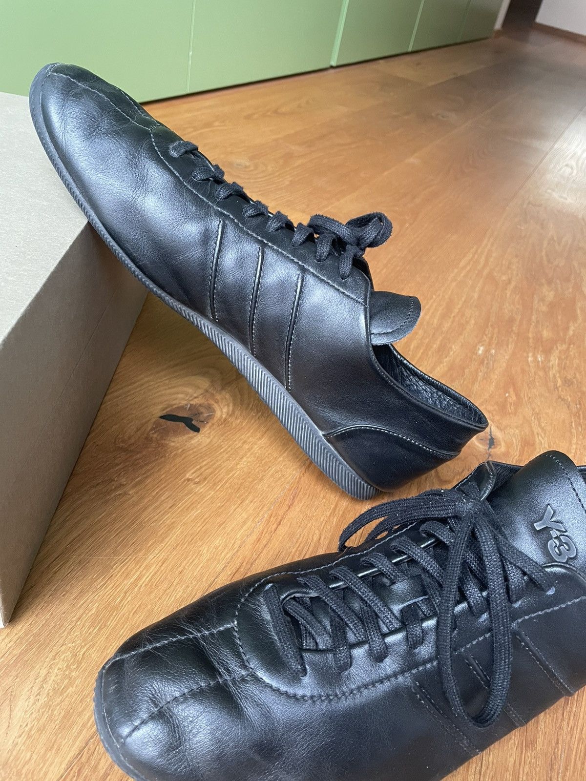 Y-3 Y-3 japan black Size US 12.5 / EU 45-46 - 4 Thumbnail