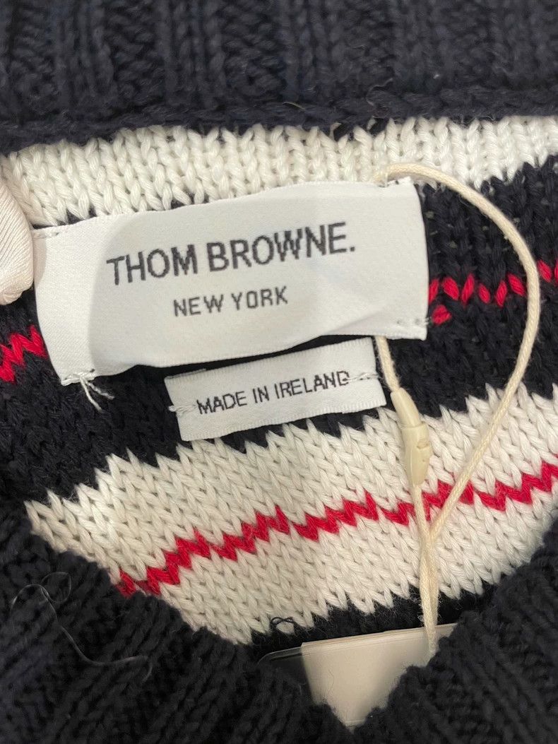 Thom Browne Thom Browne Cotton sweater Size US M / EU 48-50 / 2 - 6 Thumbnail