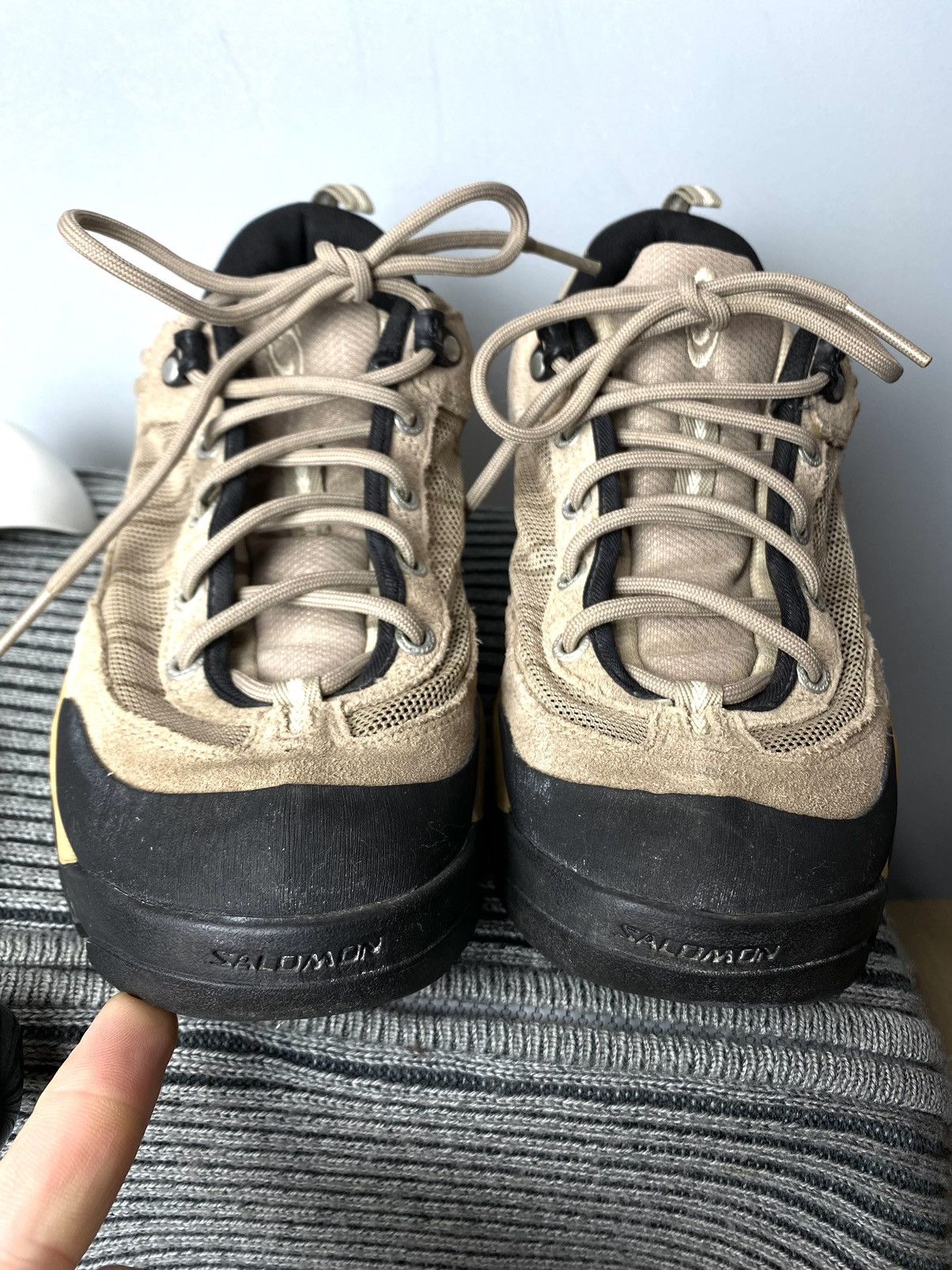 Salomon Rare! Vintage 2002 Salomon Hiking Tracking Sneakers Oakley Size US 9 / EU 42 - 15 Thumbnail