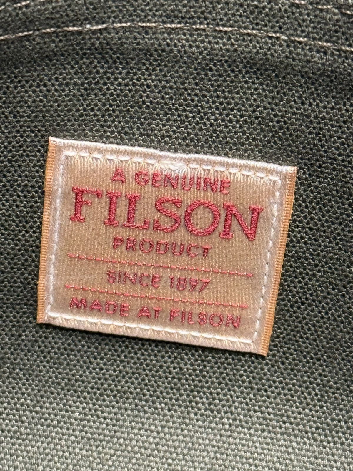 Filson Filson Tin Cloth Tablet / Compact Briefcase Otter Green New Size ONE SIZE - 5 Thumbnail