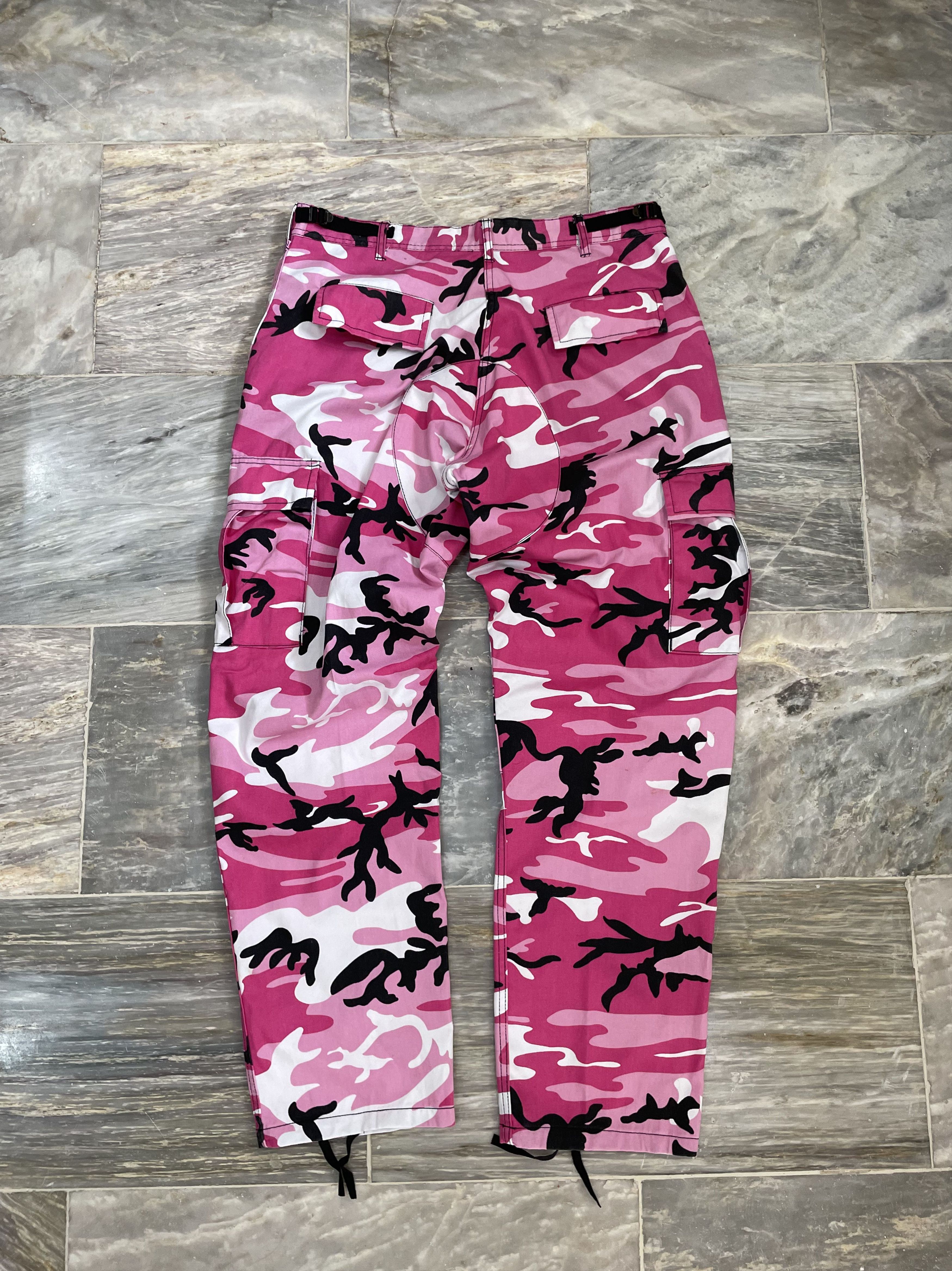 Rothco Rothco Pink Camo Cargo Pants Size US 34 / EU 50 - 5 Thumbnail