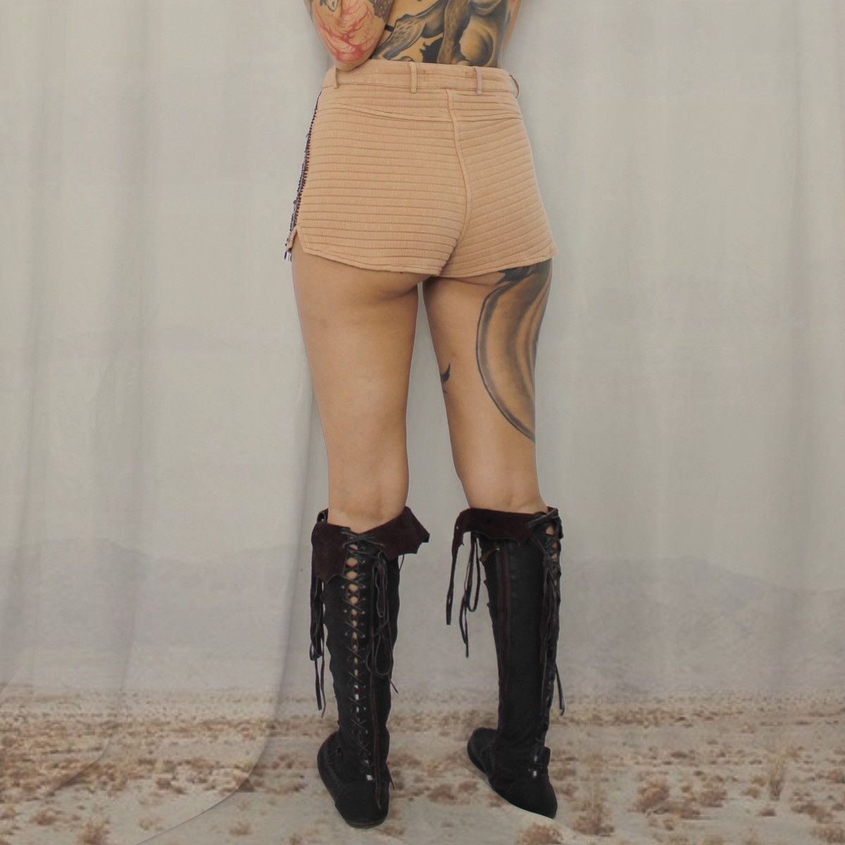Other 🌴Beaded Hot Pants🌴 Size 28" / US 6 / IT 42 - 3 Thumbnail