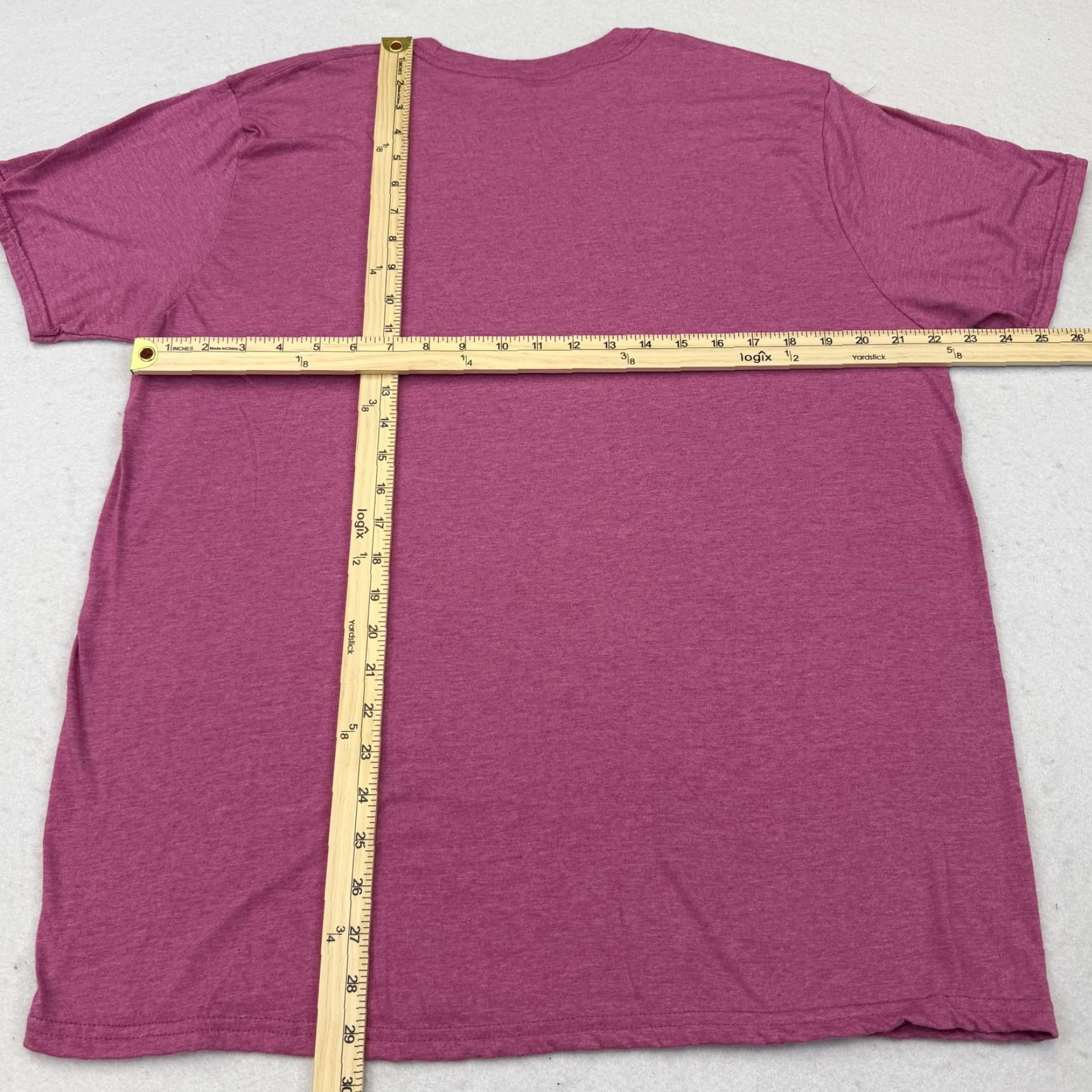 Gildan Gildan Shirt Womens XL Pink Yoga Glitter Tee Sunshine Hurricane Graphic Crew Neck Short Sleeve Girls Glitz Shine Size XL / US 12-14 / IT 48-50 - 4 Thumbnail