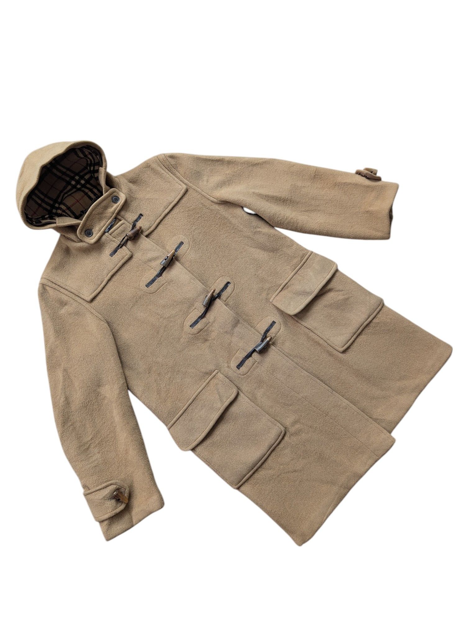 Burberry Authentic Burberry Wool Duffle Coat Hoodie Size US M / EU 48-50 / 2 - 4 Thumbnail