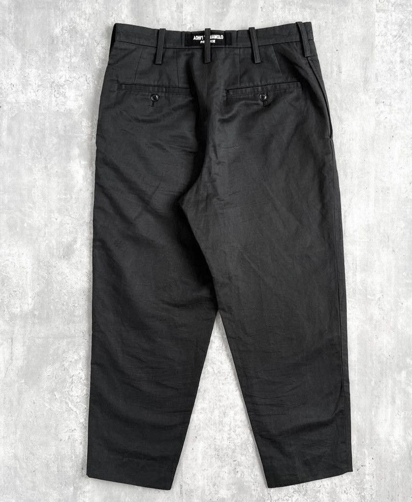 Yohji Yamamoto Flower Embroidered Pants Size US 31 - 2 Thumbnail