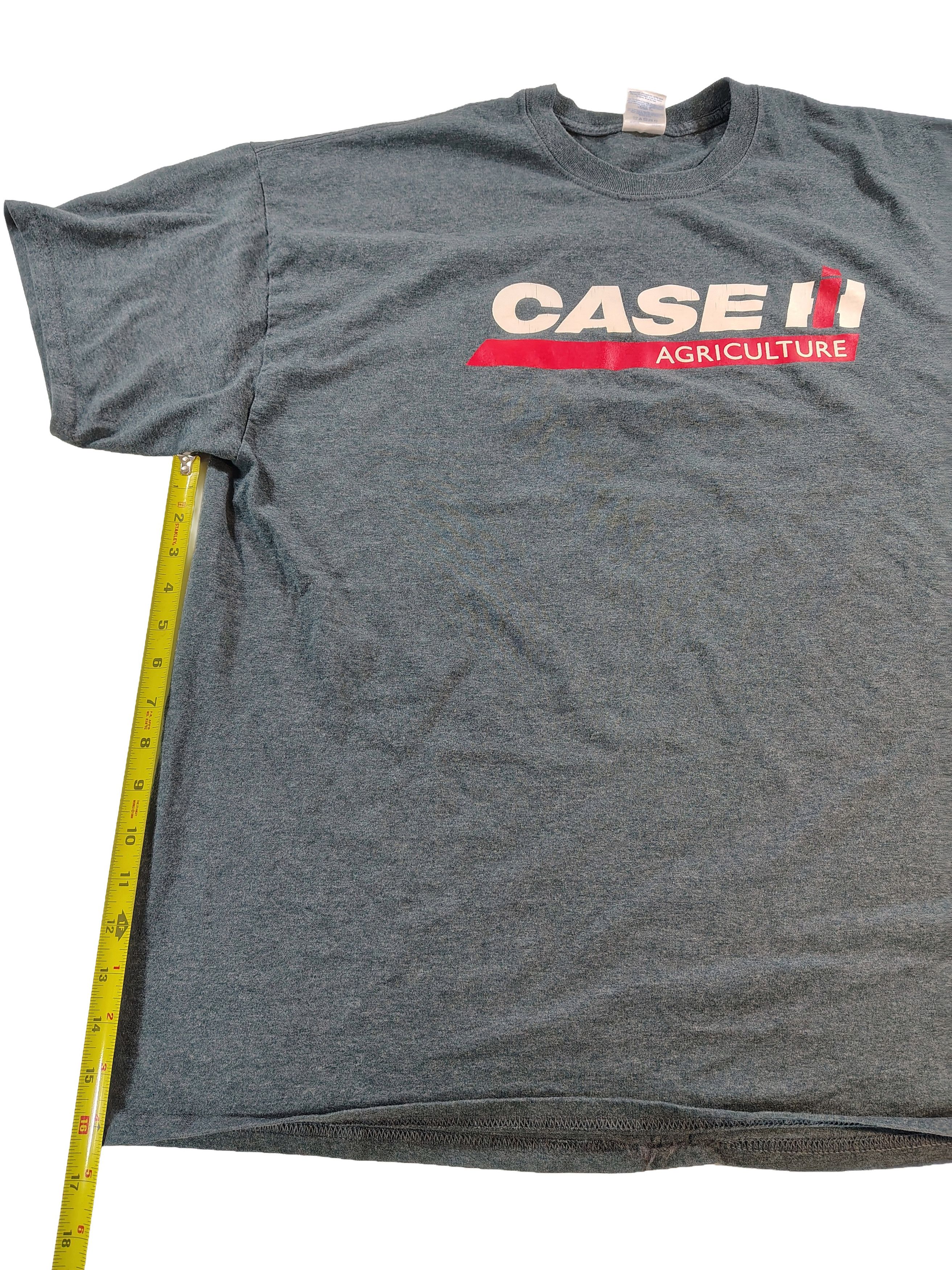 Gildan Men's 2XL Dark Grey Case Agriculture Logo T-Shirt Size US XXL / EU 58 / 5 - 6 Thumbnail