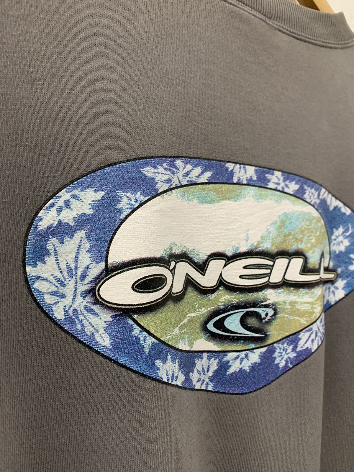 O'Neill Vintage Oneill Sweatshirt Back Print Logo Size US L / EU 52-54 / 3 - 7 Thumbnail
