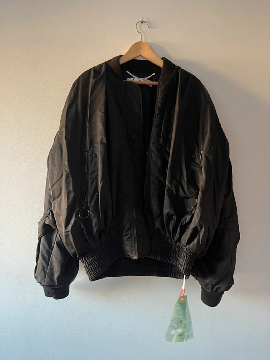 Off-White Off-White Bomber Jacket Size US M / EU 48-50 / 2 - 2 Thumbnail