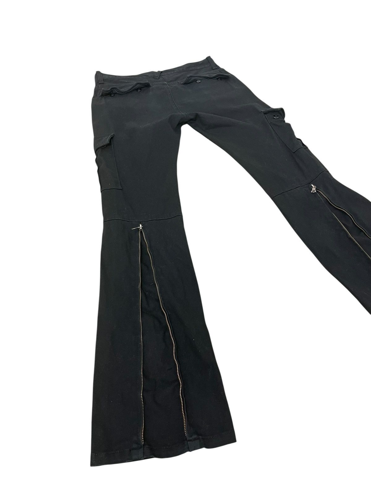 Japanese Brand Flare Cargo No ID Japan Stretch Boot Cut 1🟦6 Size US 32 / EU 48 - 1 Thumbnail