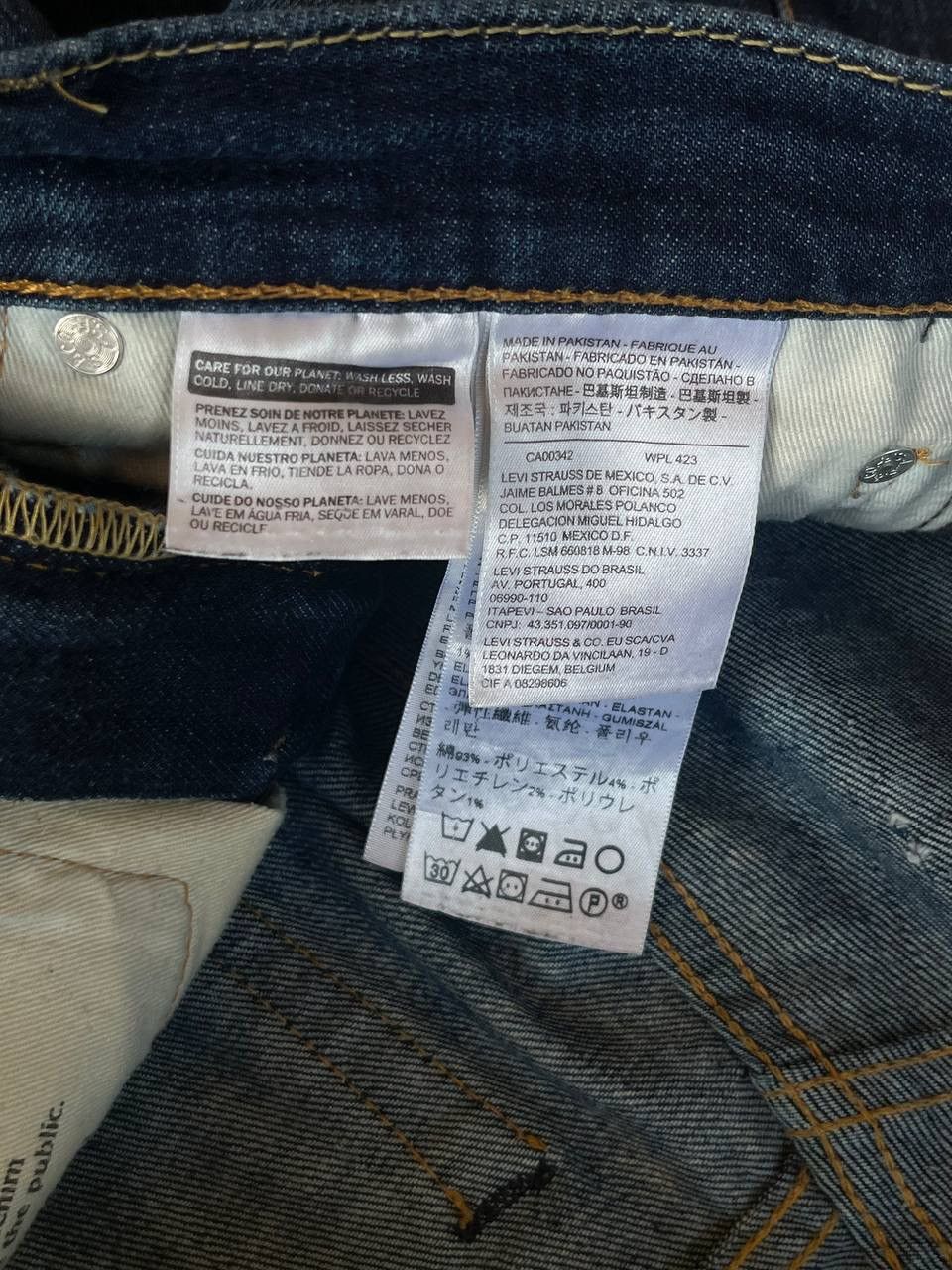 Levi's Levi’s 511 Indigo Faded Slim Skinny Jeans Size US 31 - 6 Thumbnail