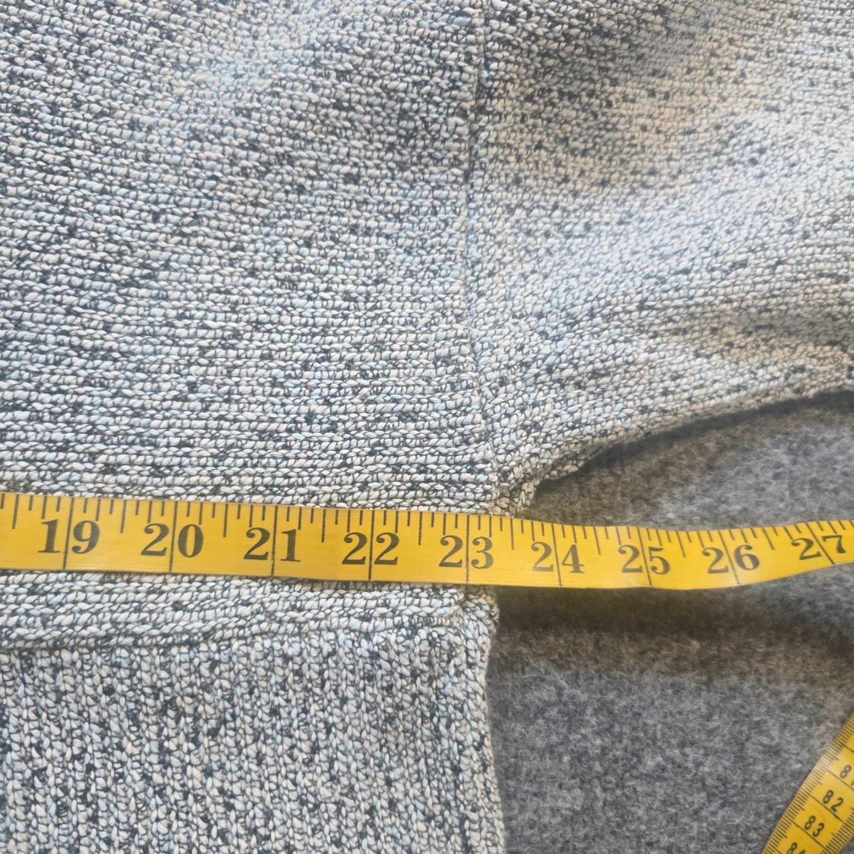 J. Jill J. Jill Sweater Womens Large Gray Kimono Sleeve Boxy Round Neck Casual Basic Pullover Knit Cotton Size L / US 10 / IT 46 - 6 Thumbnail