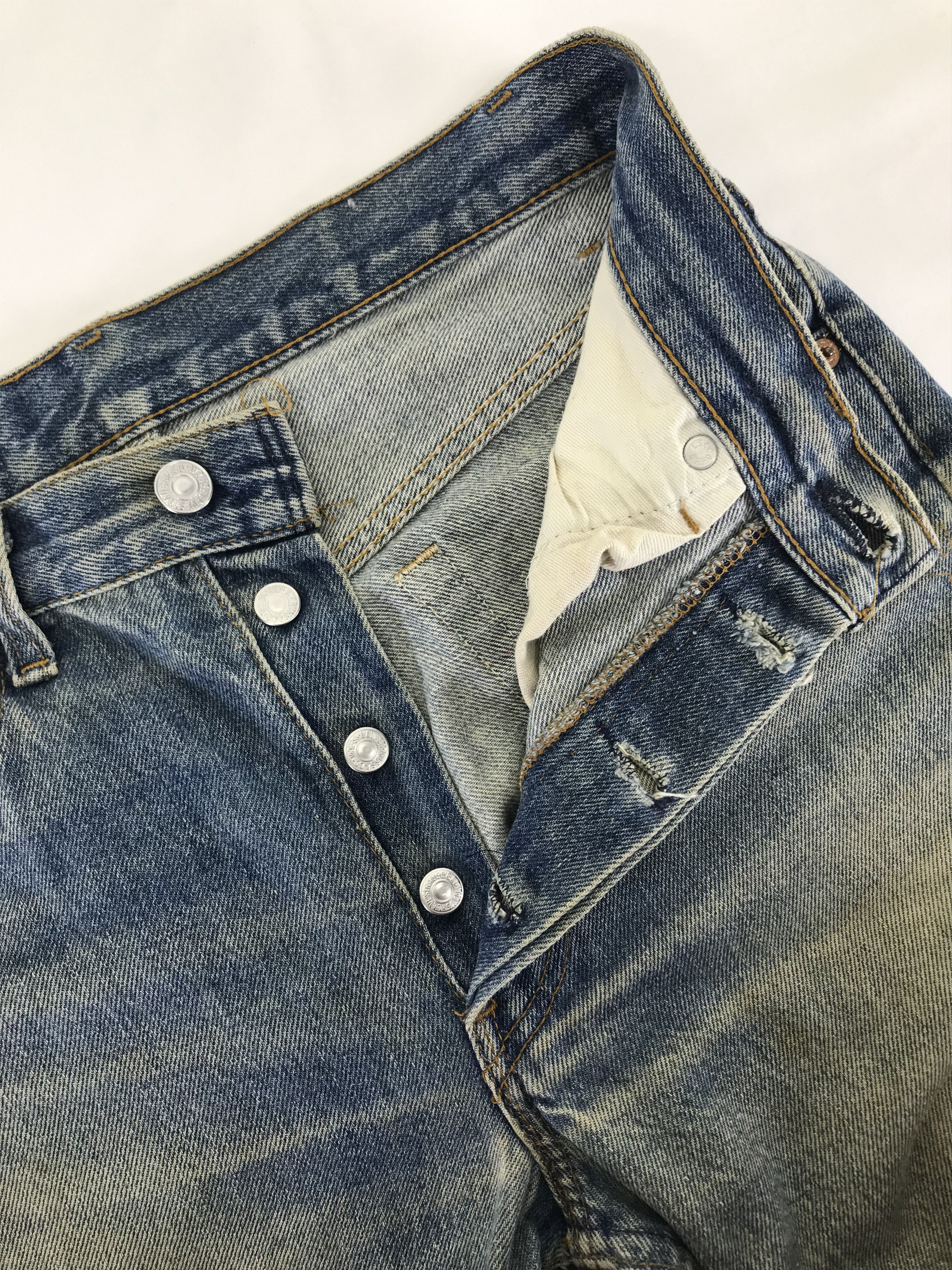 Levi's Vintage Levi's 501 Mud Wash Jeans Size US 29 - 9 Thumbnail