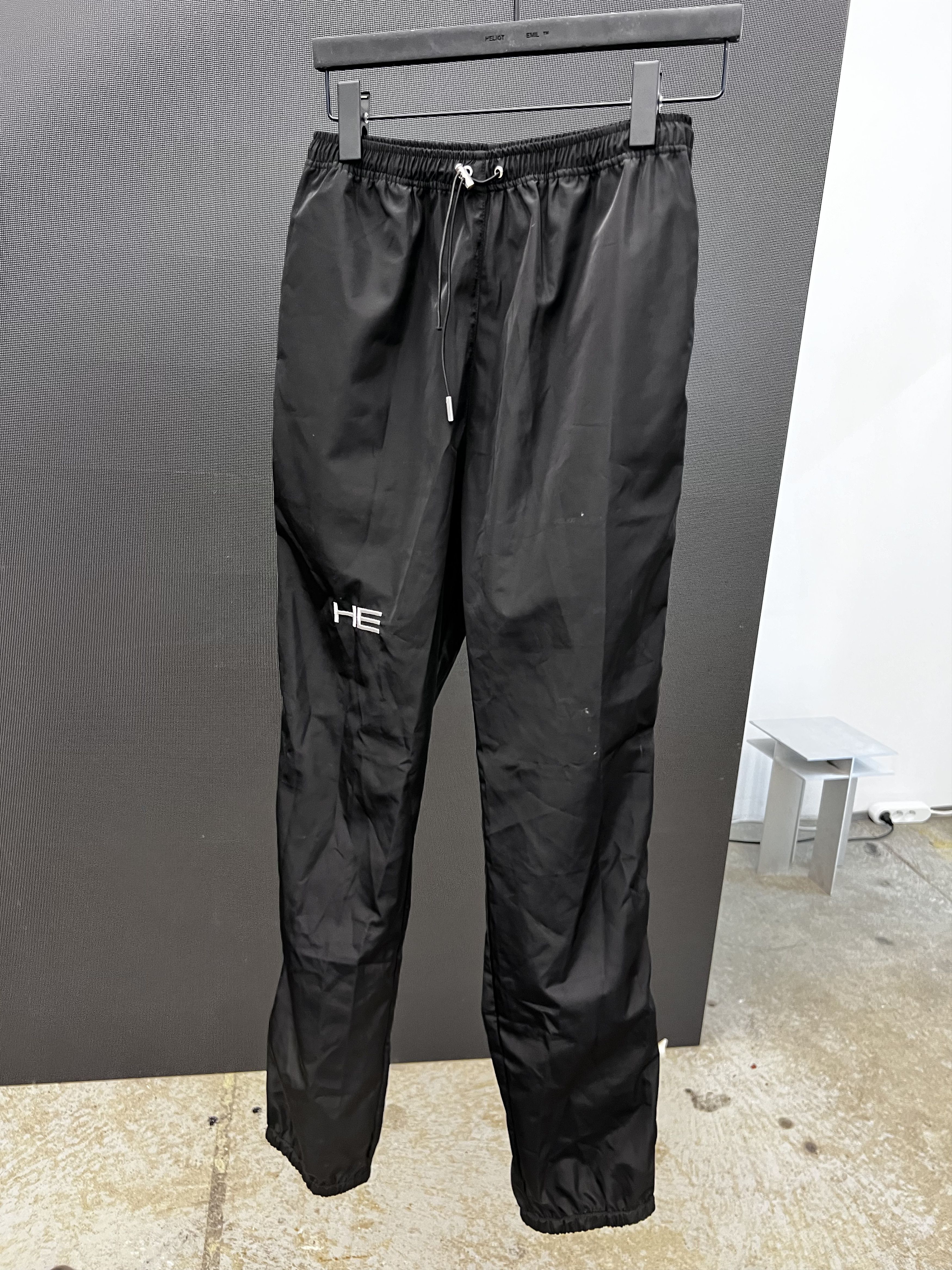 Heliot Emil BLACK TRACKPANTS Size US 30 / EU 46 - 1 Thumbnail