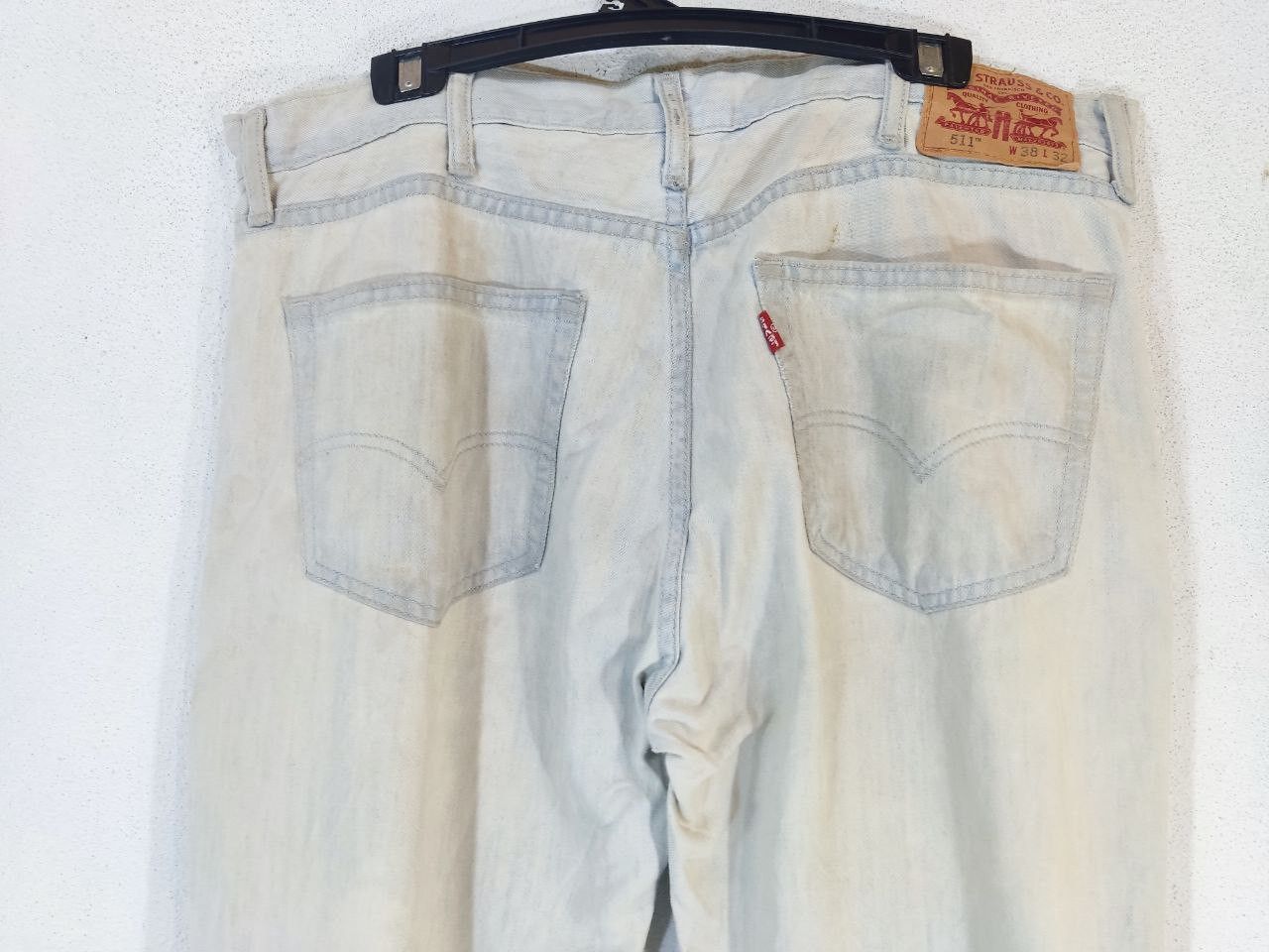 Levi's levis 511 slim denim nice design Size US 39 - 13 Thumbnail