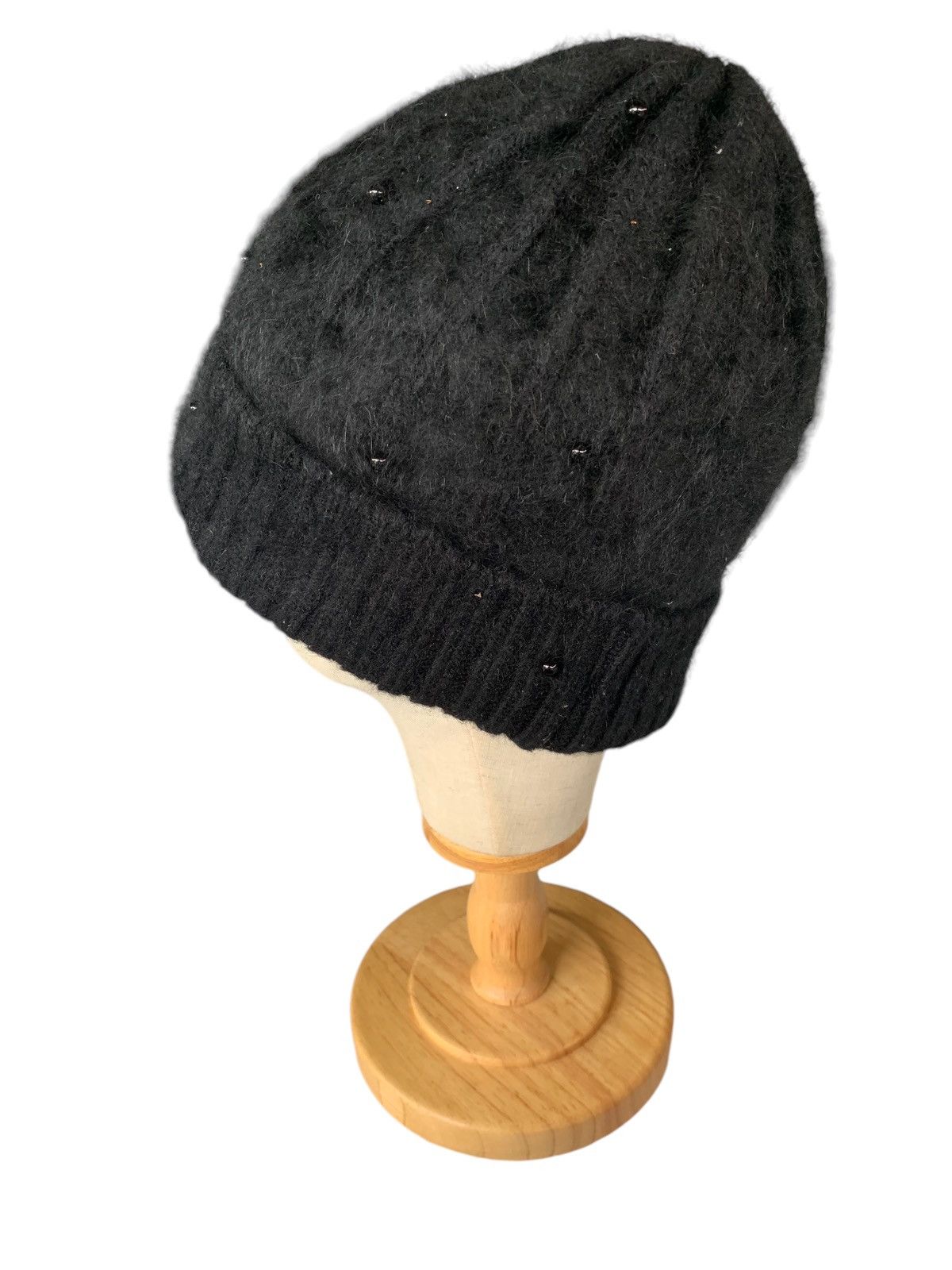 Japanese Brand × Kapital × Vintage Punk Bondage Style Fur Wool Rare Design Beanie Hats☠️🏴‍☠️ Size ONE SIZE - 4 Thumbnail