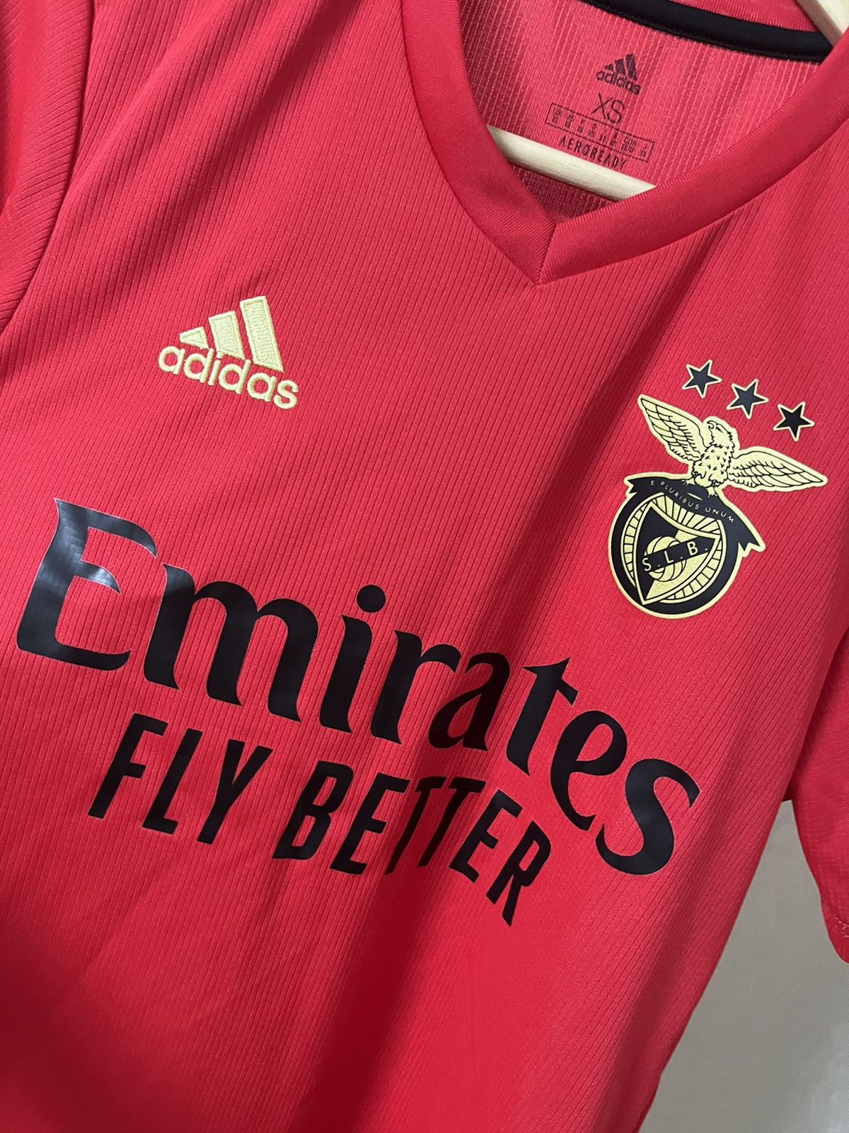 Adidas Adidas Benfica 19/20 Vintage Blokecore Jersey Size US XS / EU 42 / 0 - 4 Thumbnail