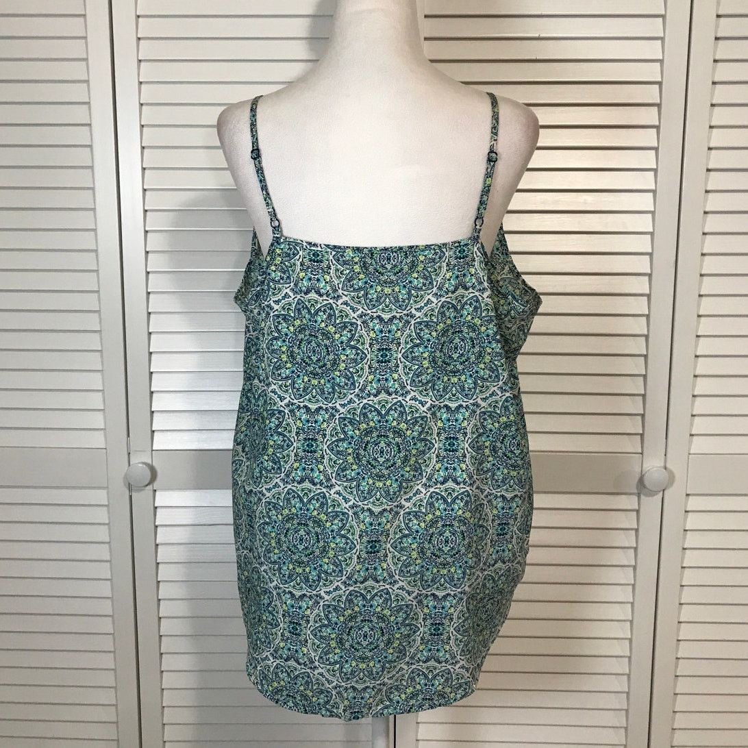 Faded Glory Faded Glory Y2K Medallion Boho Chic Flowy Cami Women XL Size XL / US 12-14 / IT 48-50 - 2 Thumbnail