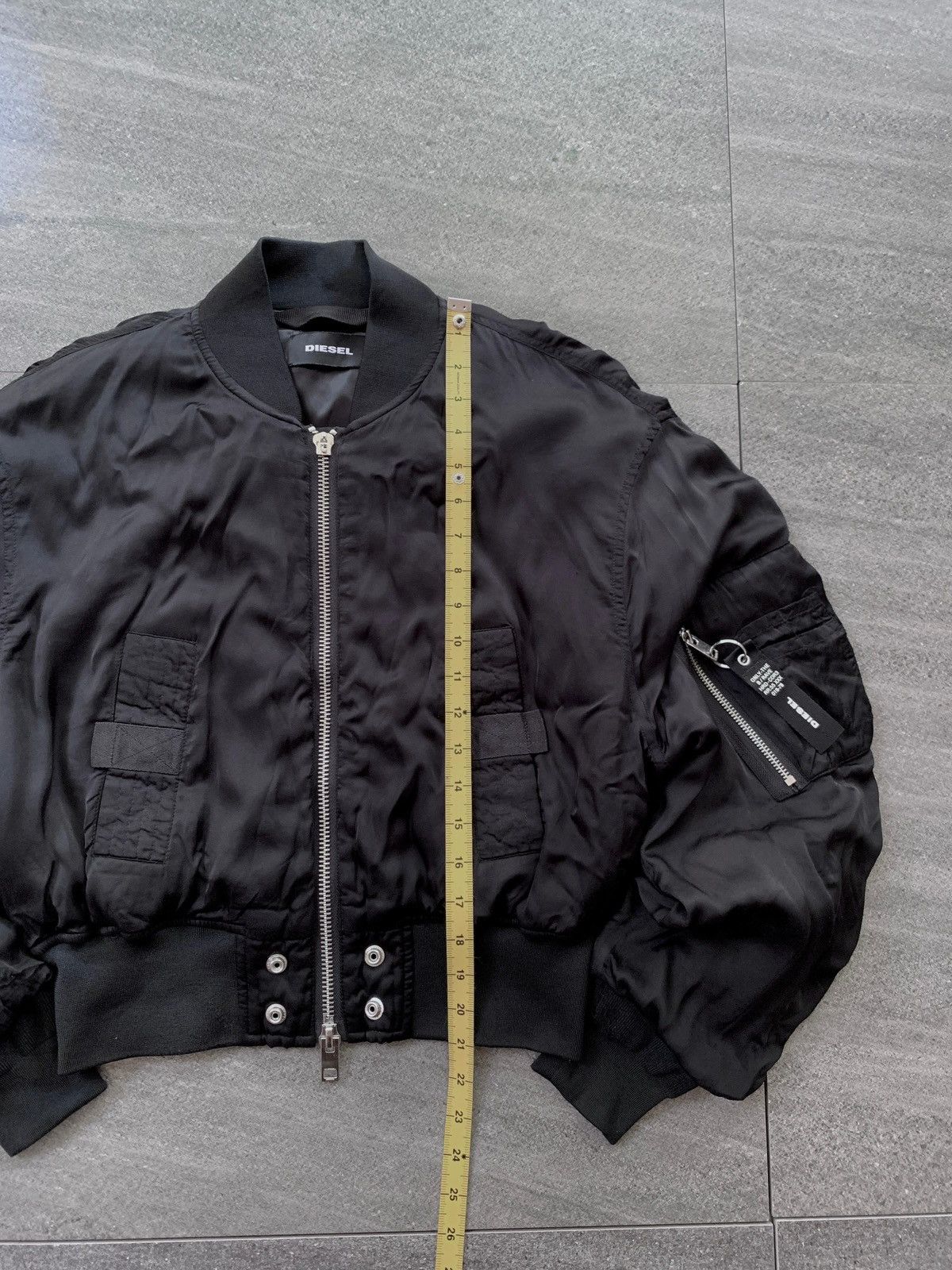 Diesel FREE TAX! MA-1 Utility Cropped Bomber Jacket Size S / US 4 / IT 40 - 14 Thumbnail
