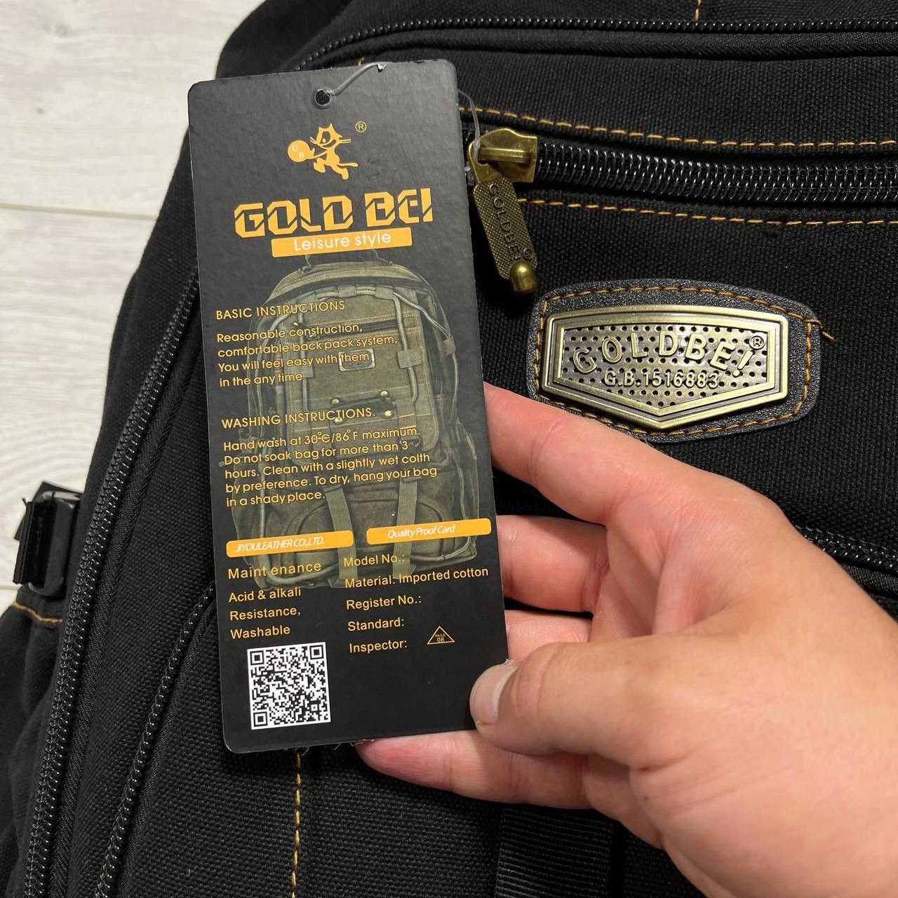 Other Gold Be multi pocket cargo Gorpcore y2k backpack Size ONE SIZE - 7 Thumbnail