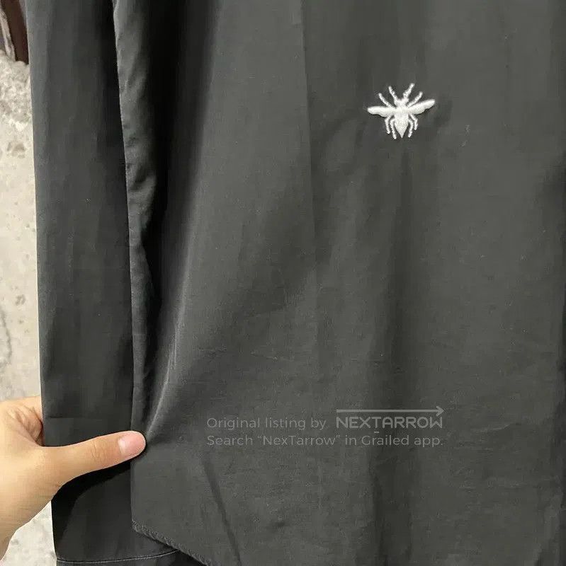 Dior Dior Black Cotton Long Sleeve Shirt . Size US M / EU 48-50 / 2 - 5 Thumbnail