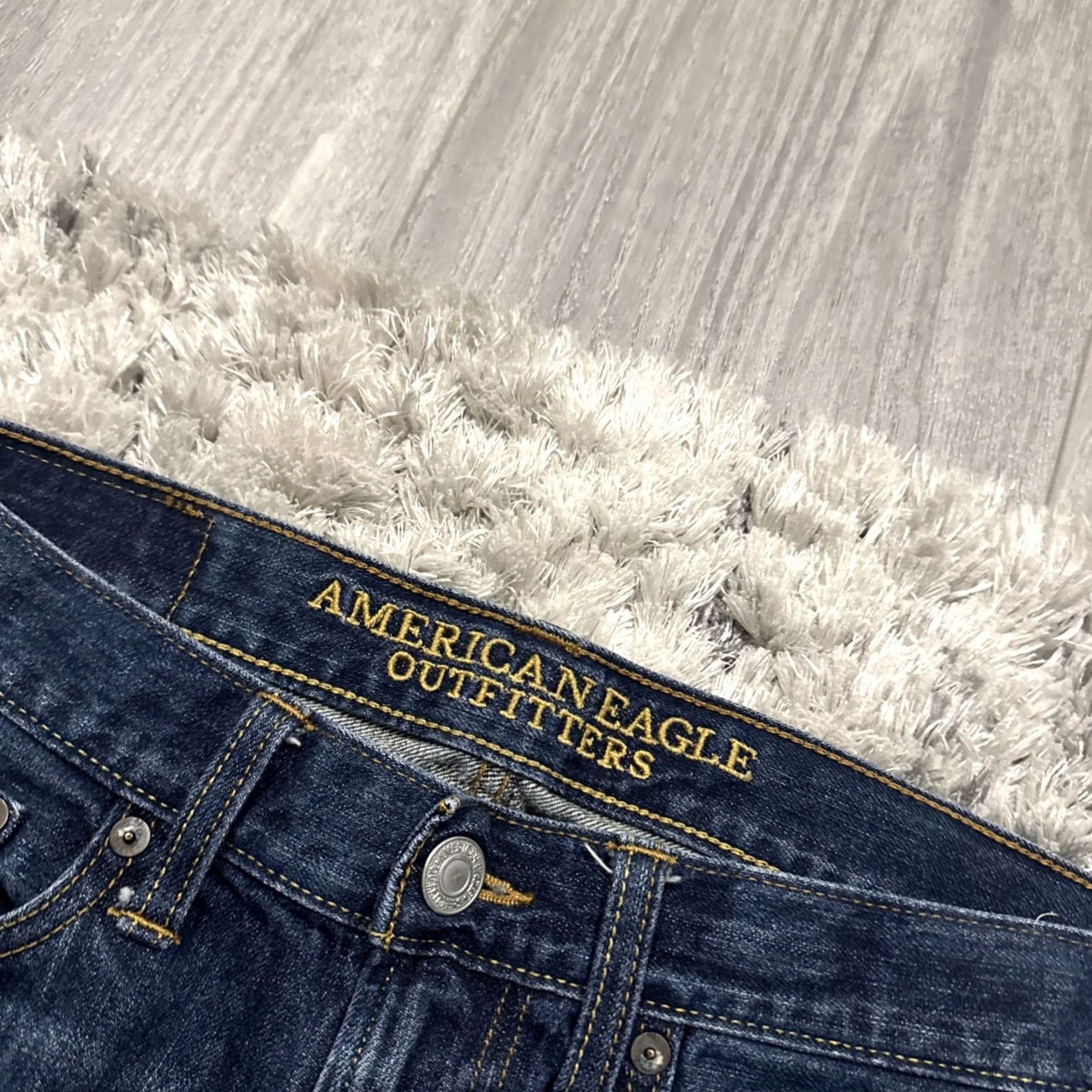 American Eagle Outfitters American Eagle Jeans Men’s 30x32 Blue Denim Straight Casual Fit Y2K HTF Size US 30 / EU 46 - 5 Thumbnail