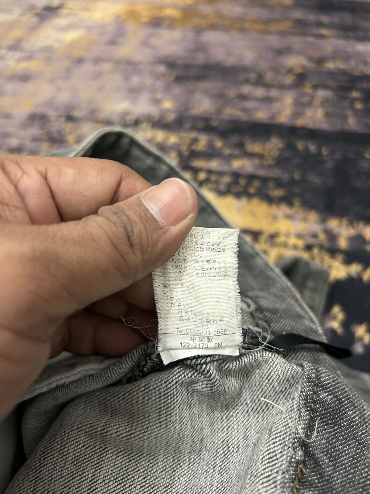 Tete Homme Japanese Bondage Cargo Flare Jeans Size US 30 / EU 46 - 15 Thumbnail