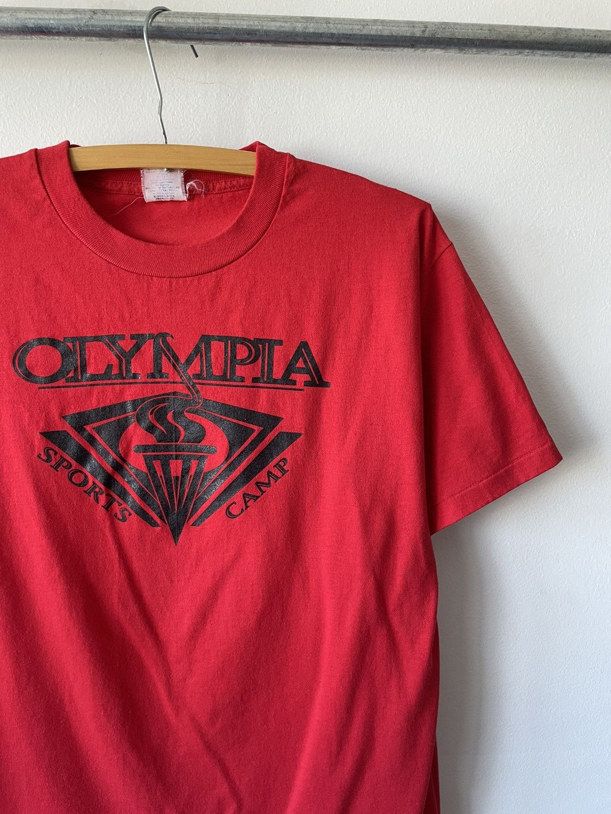 Converse × Vintage Vintage 80s Olympia Gym Sports Converse tee Size US M / EU 48-50 / 2 - 2 Thumbnail