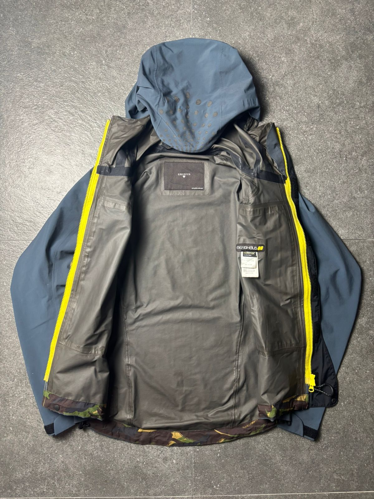 Griffin 2008 Berghaus X Griffin Goretex Paclite Hybrid Camo Jacket Size US M / EU 48-50 / 2 - 8 Thumbnail