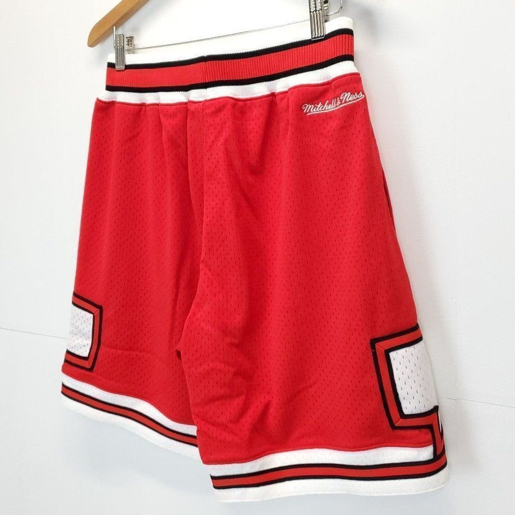 Mitchell & Ness Mitchell & Ness Men's Shorts Nice Kicks Talk Box Shorts Red Size US 30 / EU 46 - 3 Thumbnail