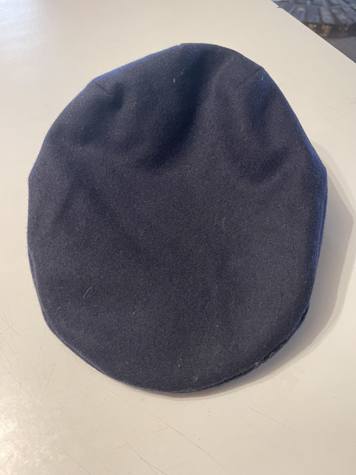 Other Vintage Tardan Navy Blue Newsboy Hat Sz 59 Large Cabbie Cap Size ONE SIZE - 4 Thumbnail