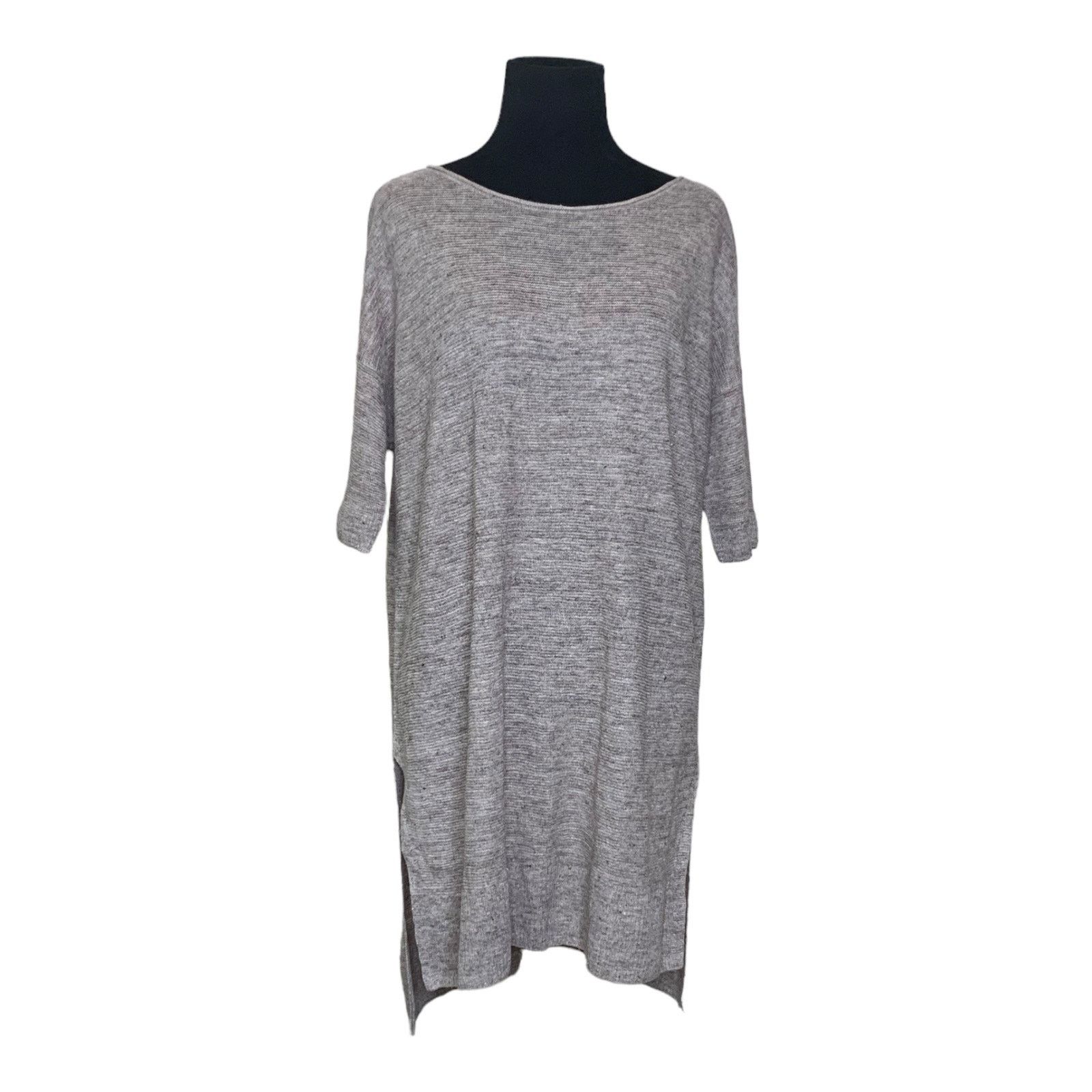 Eileen Fisher Eileen Fisher linen knit short sleeves tunic top size M Size M / US 6-8 / IT 42-44 - 10 Thumbnail