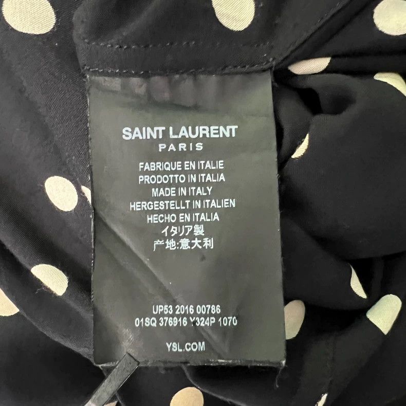 Yves Saint Laurent Saint Laurent size 36 16 FW polka-dot shirt 2503-Nextarrow Size US S / EU 44-46 / 1 - 4 Thumbnail