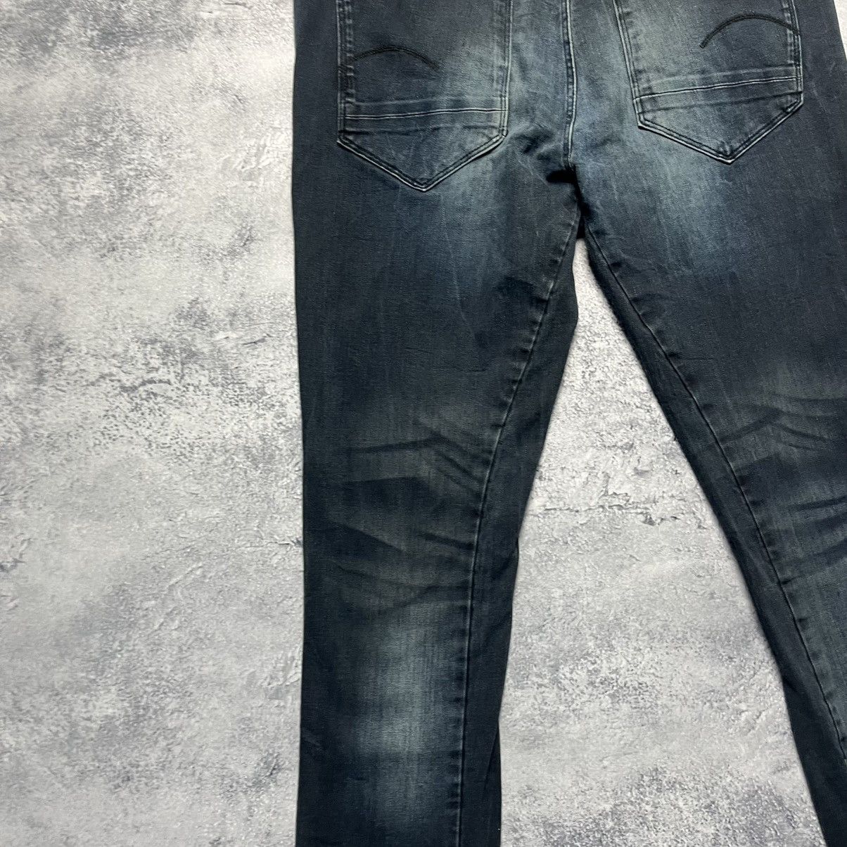 G-Star Vintage G-Star RAW Davin 3D Law Boyfriend Denim Black Jeans Size 28" / US 6 / IT 42 - 19 Thumbnail