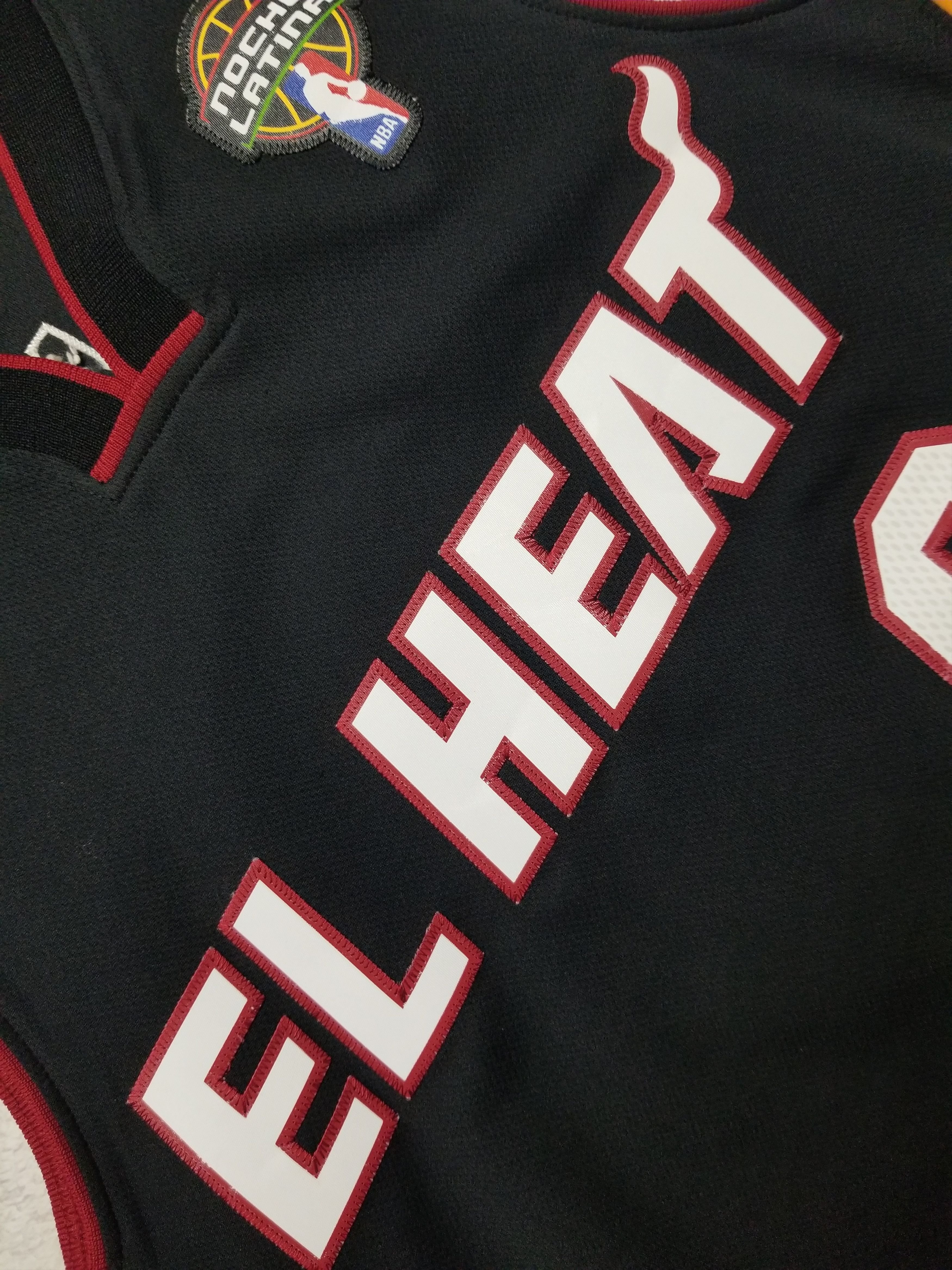 Adidas Miami "El Heat" LeBron James Latin Nights Swingman Jersey Size US S / EU 44-46 / 1 - 7 Thumbnail