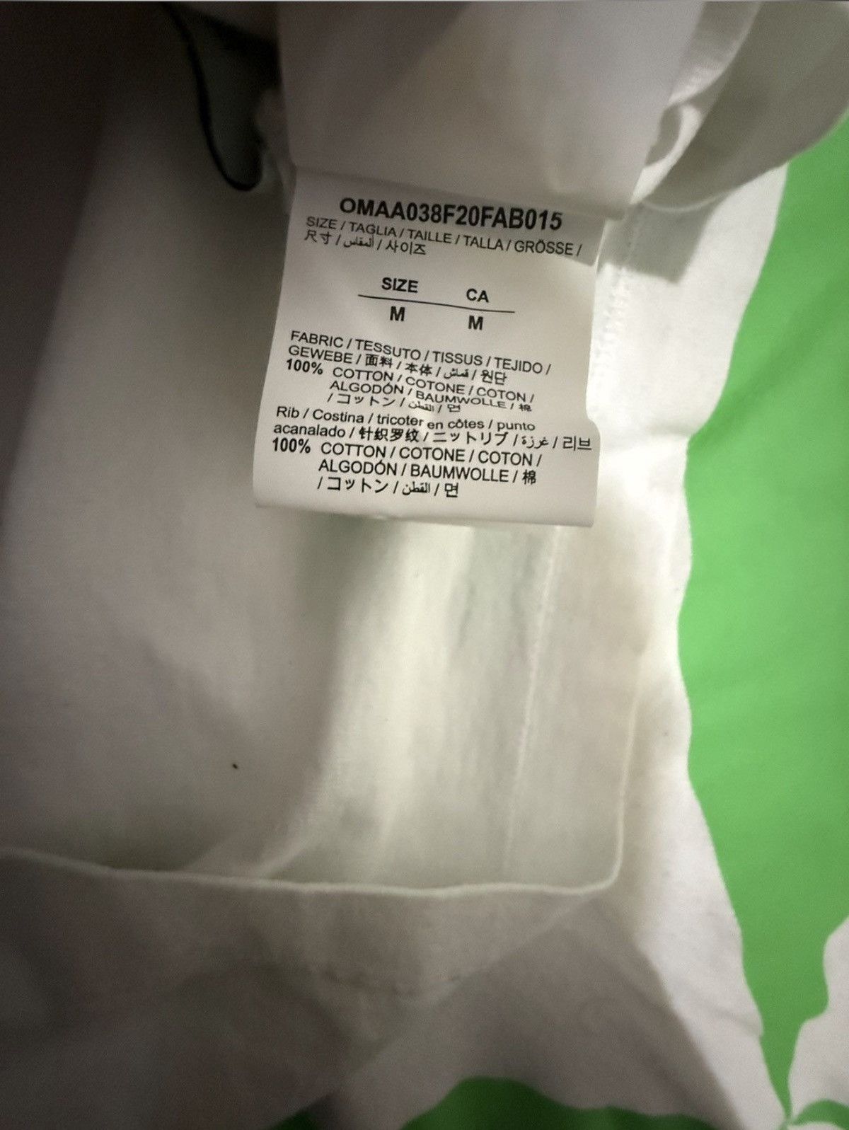 Off-White Pascal FOR EVER Painting T-Shirt Size US M / EU 48-50 / 2 - 5 Thumbnail