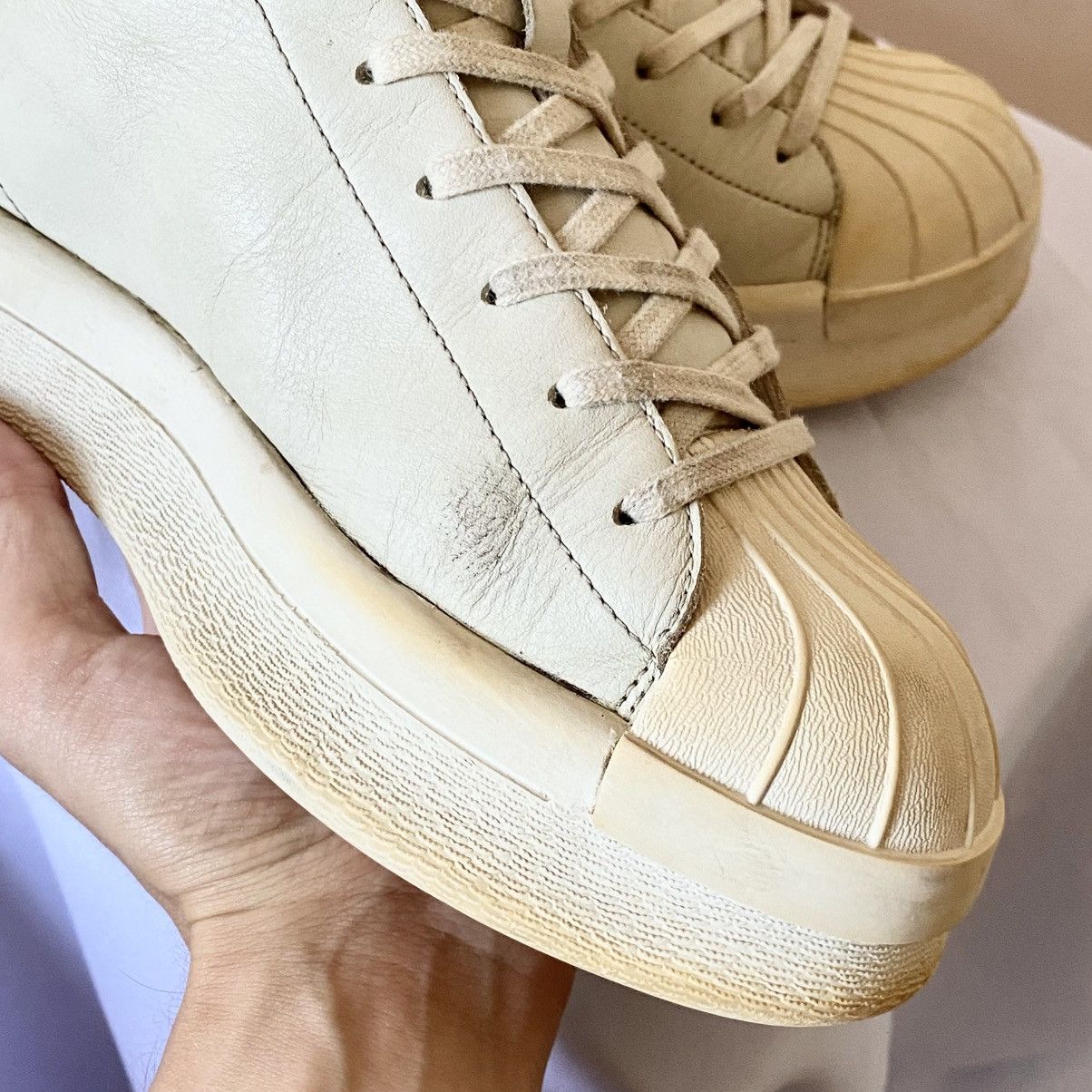 Adidas × Rick Owens 2017 Adidas x Rick Owens Mastodon Pro Model 2 Sneakers Shoes Size US 5.5 / EU 38 - 6 Thumbnail