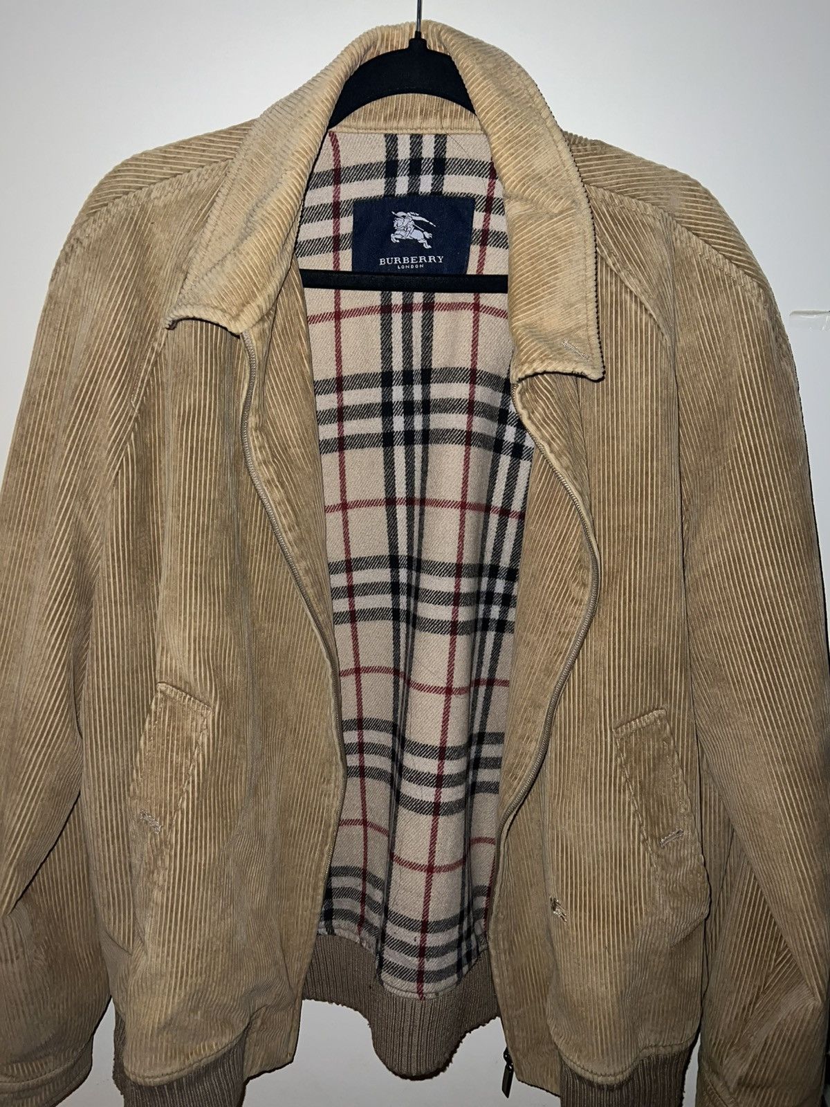 Burberry Burberry Cord Jacket Size US M / EU 48-50 / 2 - 2 Thumbnail