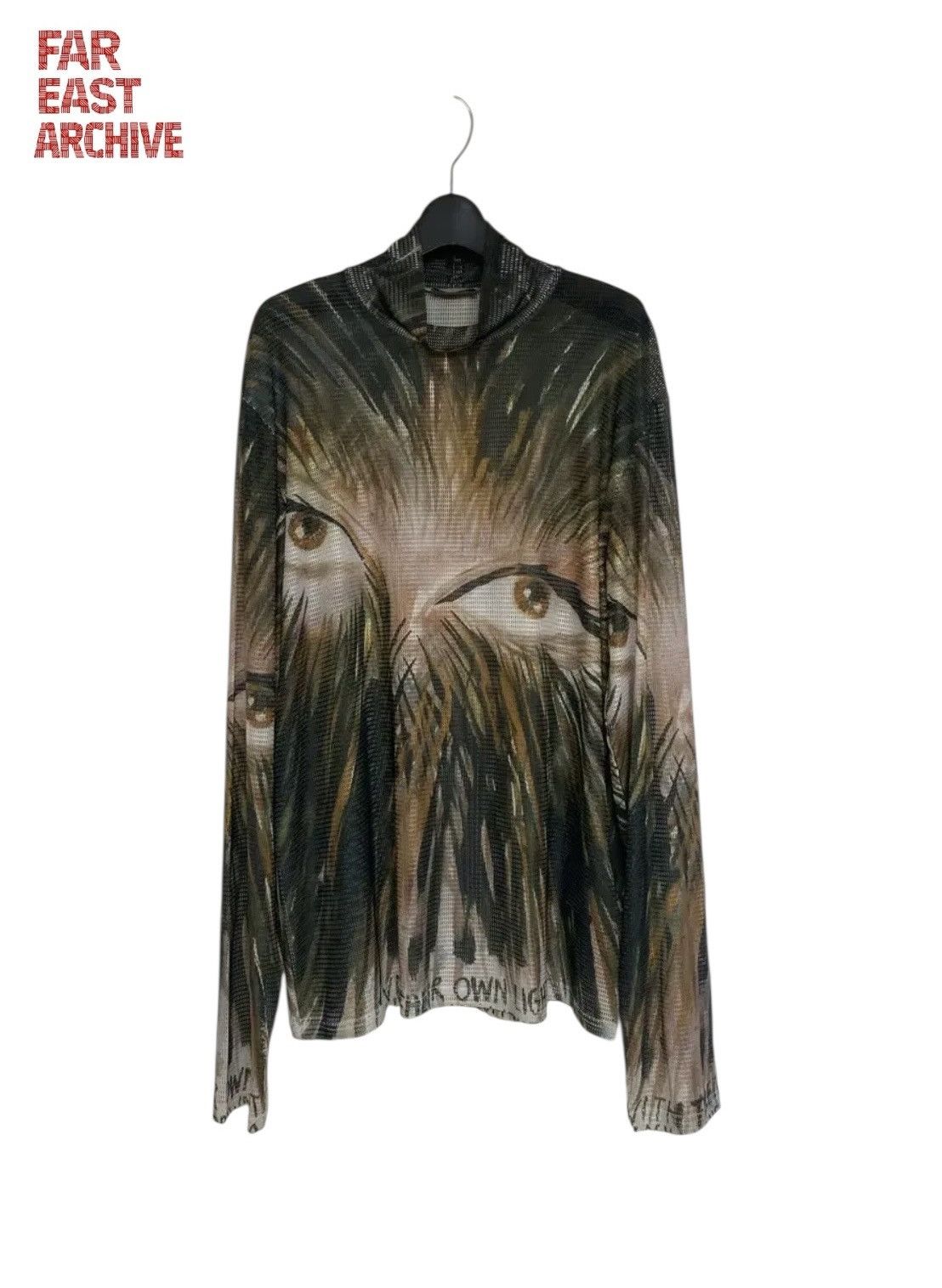 Dior Dior Homme x Raymond Pettibon Mesh Long-Sleeve Size US XL / EU 56 / 4 - 1 Thumbnail