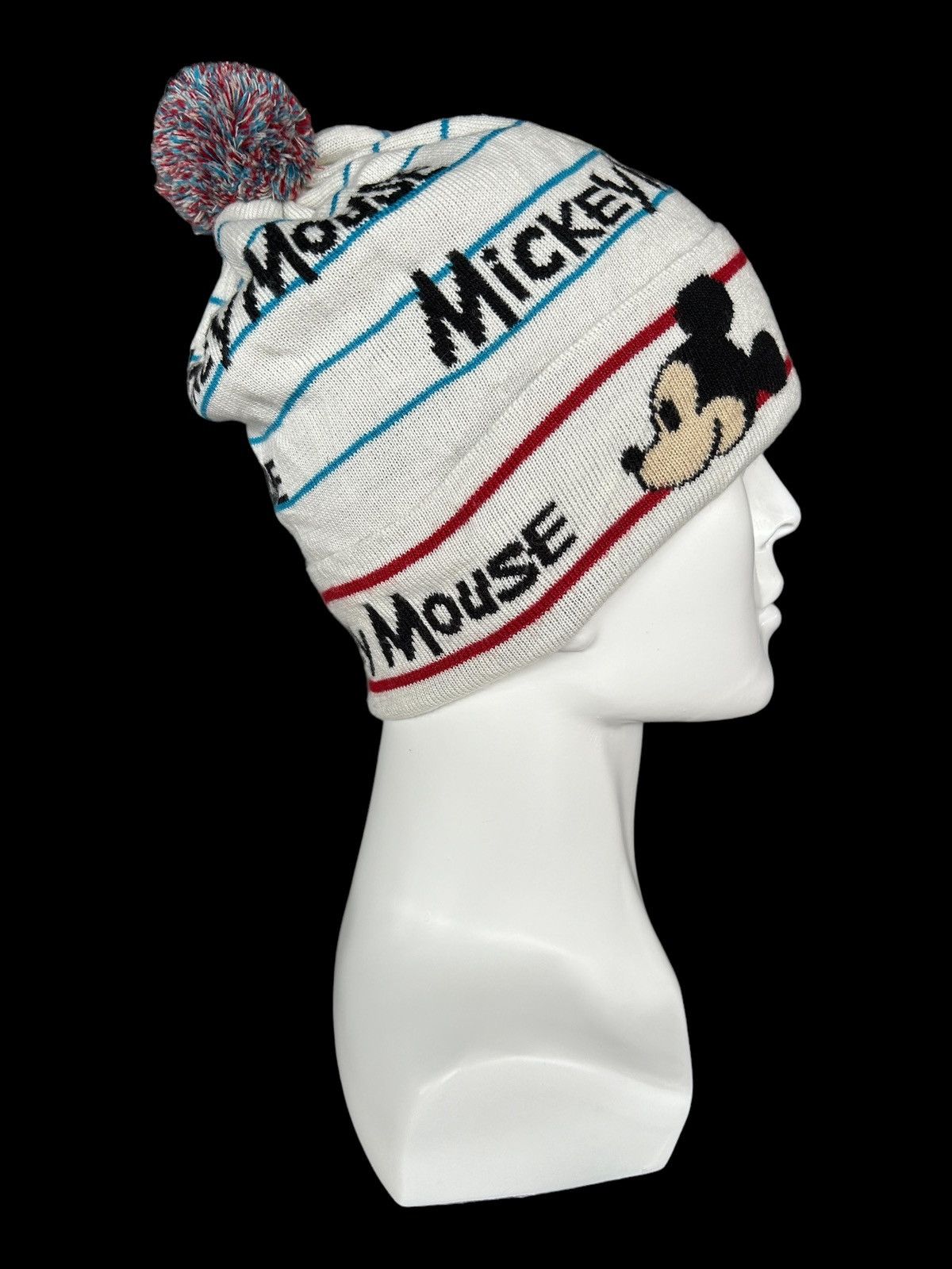 Japanese Brand × Kapital × Vintage CA4LA X Mickey Mouse Rare Beanie Hats 🎌☠️ Size ONE SIZE - 1 Thumbnail