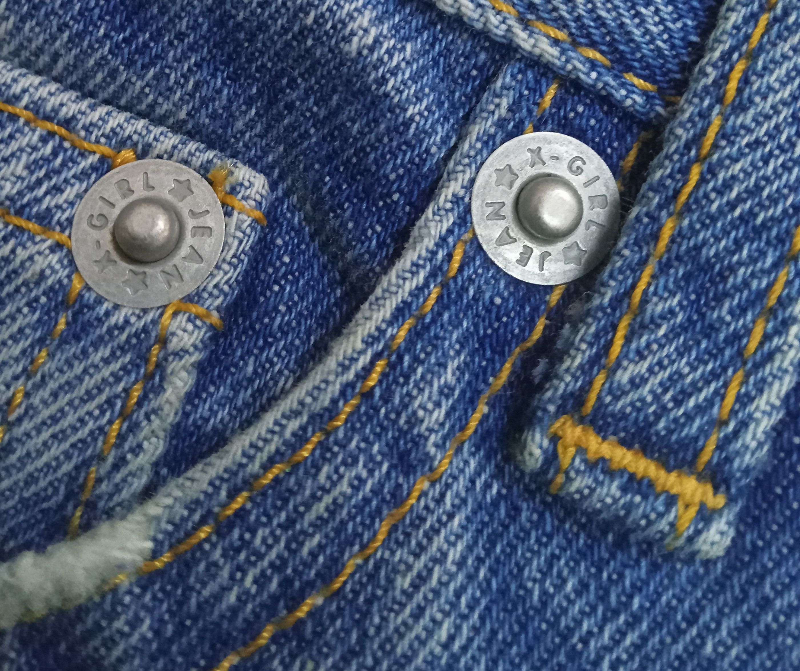 Japanese Brand X-Girl Jeans Size US 29 - 8 Thumbnail