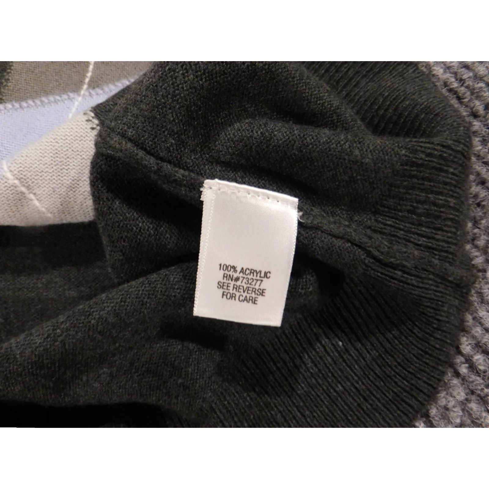 Croft & Barrow Croft & Barrow Womens Cardigan Sweater M Gray V-Neck Button Stretch Raglan Long Sleeve Knit Chunky Size M / US 6-8 / IT 42-44 - 6 Thumbnail