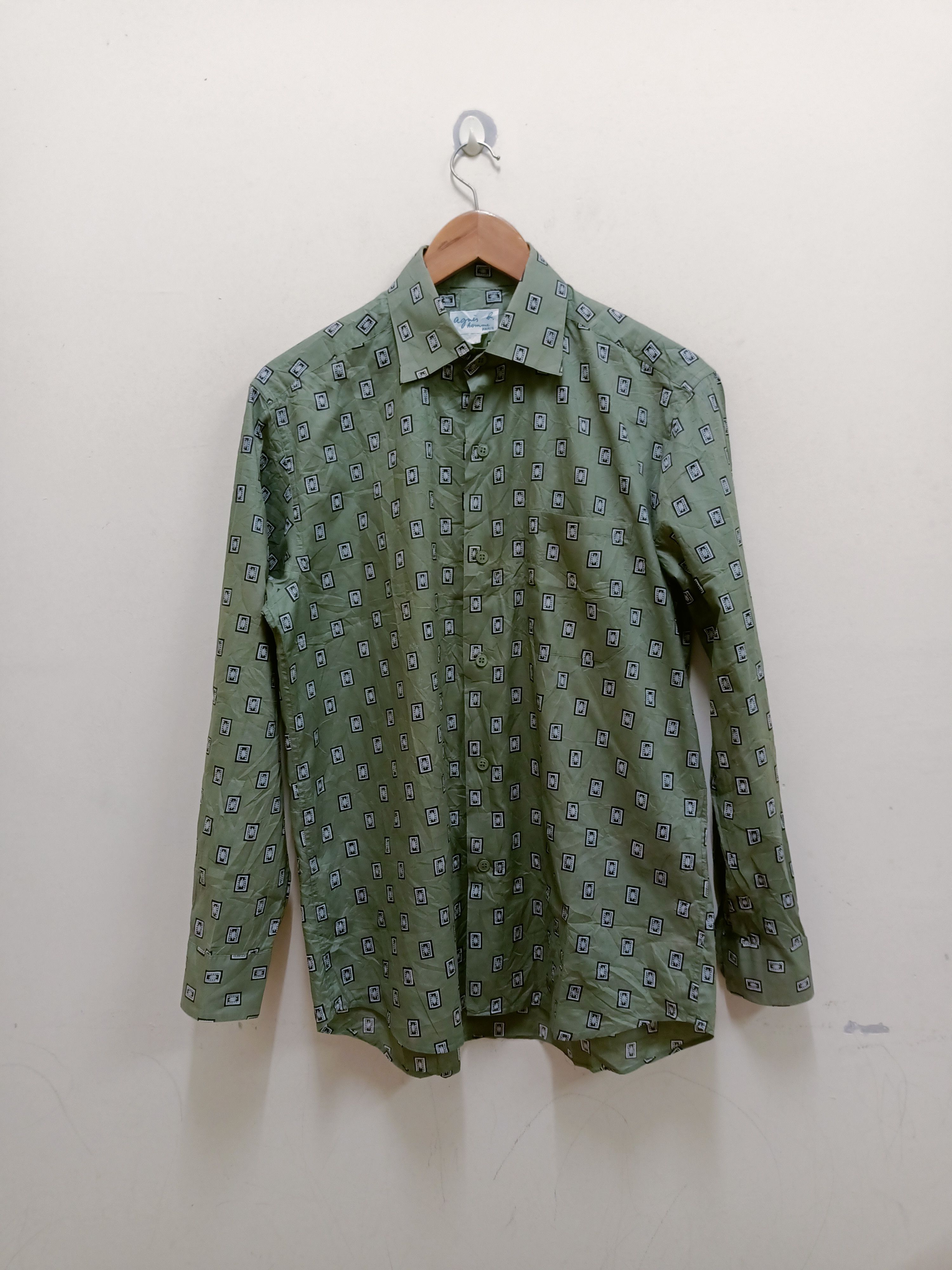 agnes b. Vintage Rare Agnes B. Homme Paris shirt Size US M / EU 48-50 / 2 - 1 Thumbnail