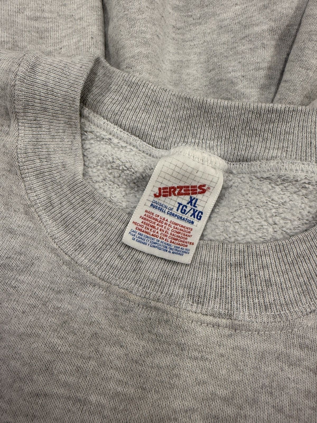 Jerzees × Vintage Vtg 1995 Atlanta Braves Sweatshirt Size US XL / EU 56 / 4 - 4 Thumbnail