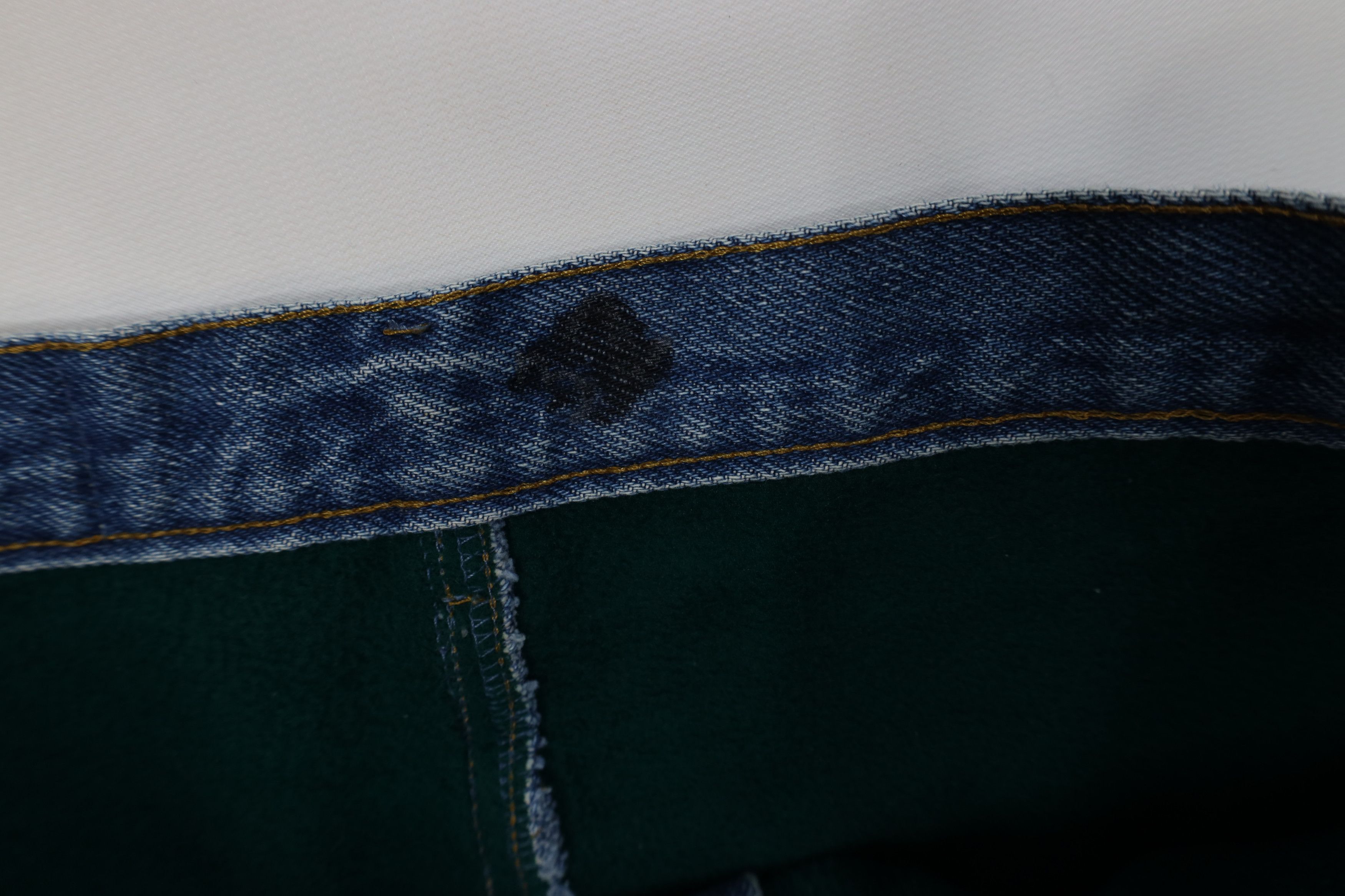 L.L. Bean Vintage 90s LL Bean Fleece Lined Tapered Leg Denim Jeans USA Size US 30 / EU 46 - 7 Thumbnail